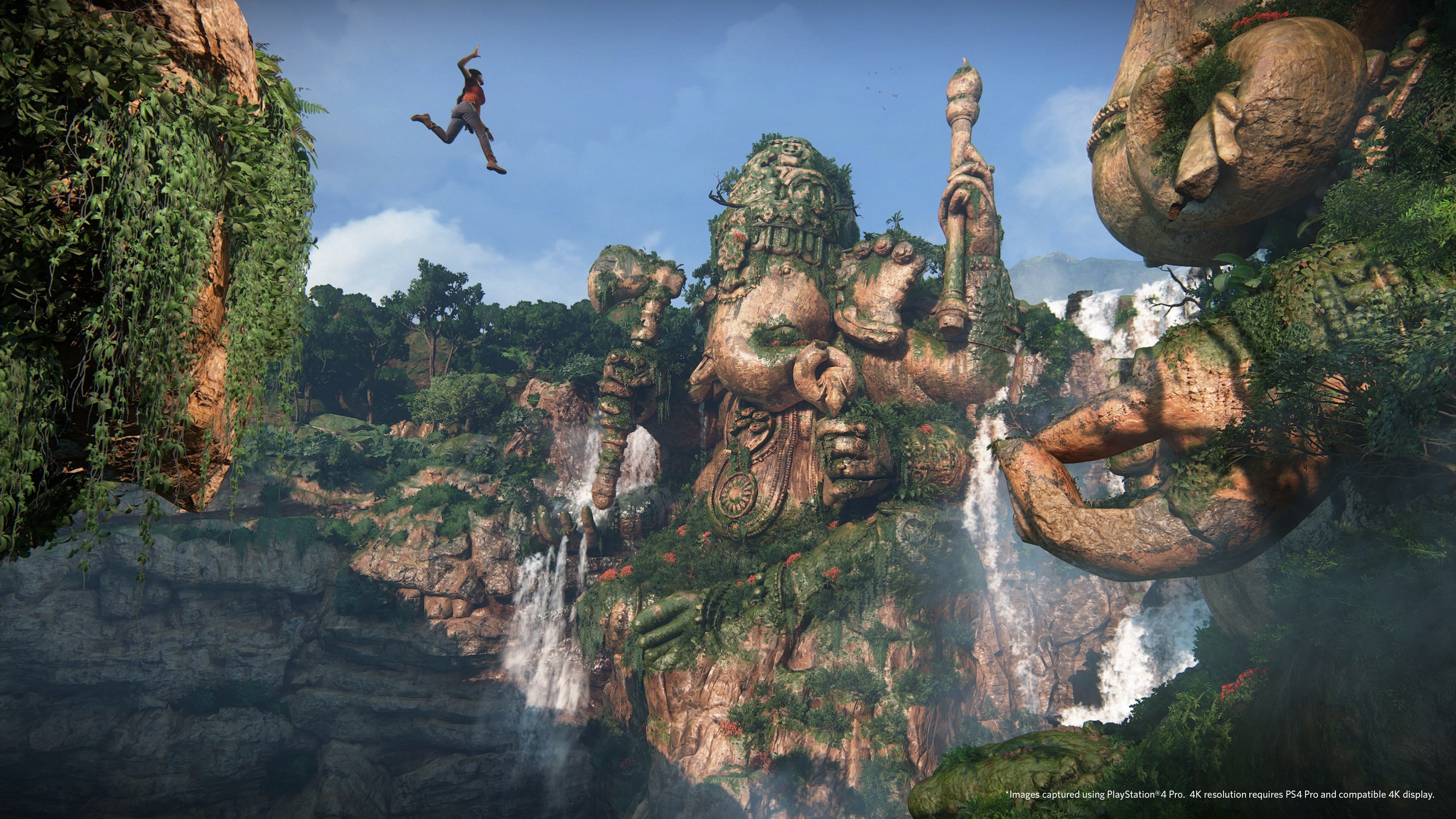 PS4 Pro, E3 2017, screenshot, 4K, Uncharted: The Lost Legacy, 4k, HD Wallpaper