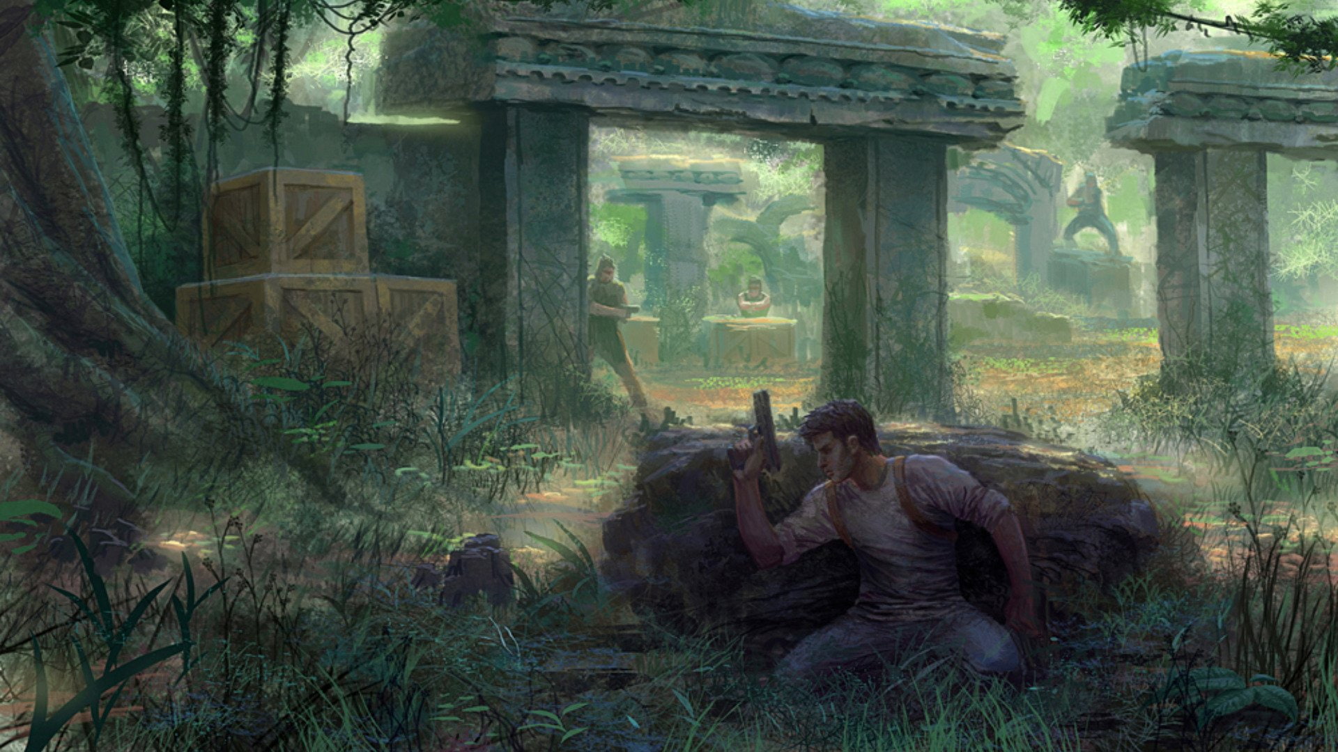 Uncharted, Uncharted: Drakes Fortune, 1080P, HD Wallpaper