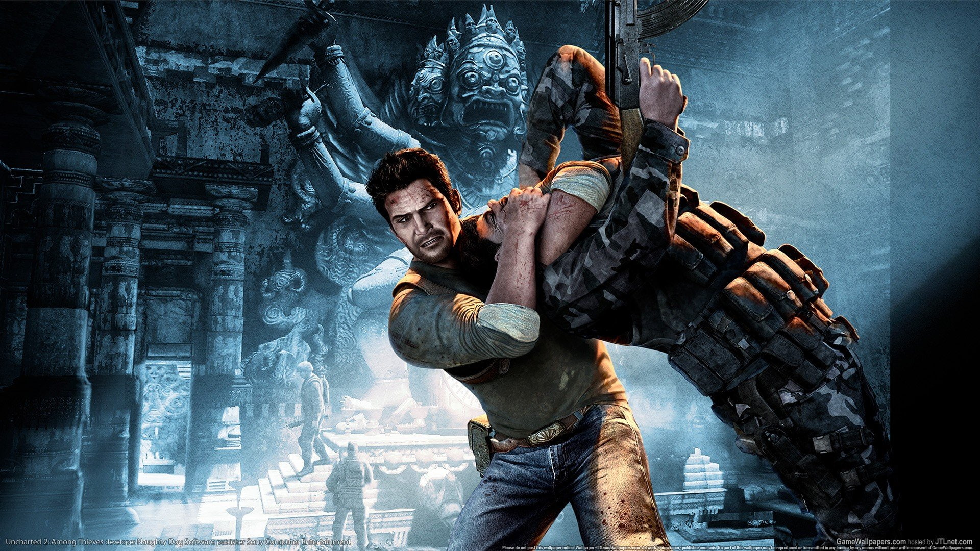 1080P, games, drake, uncharted, video, nathan, HD Wallpaper