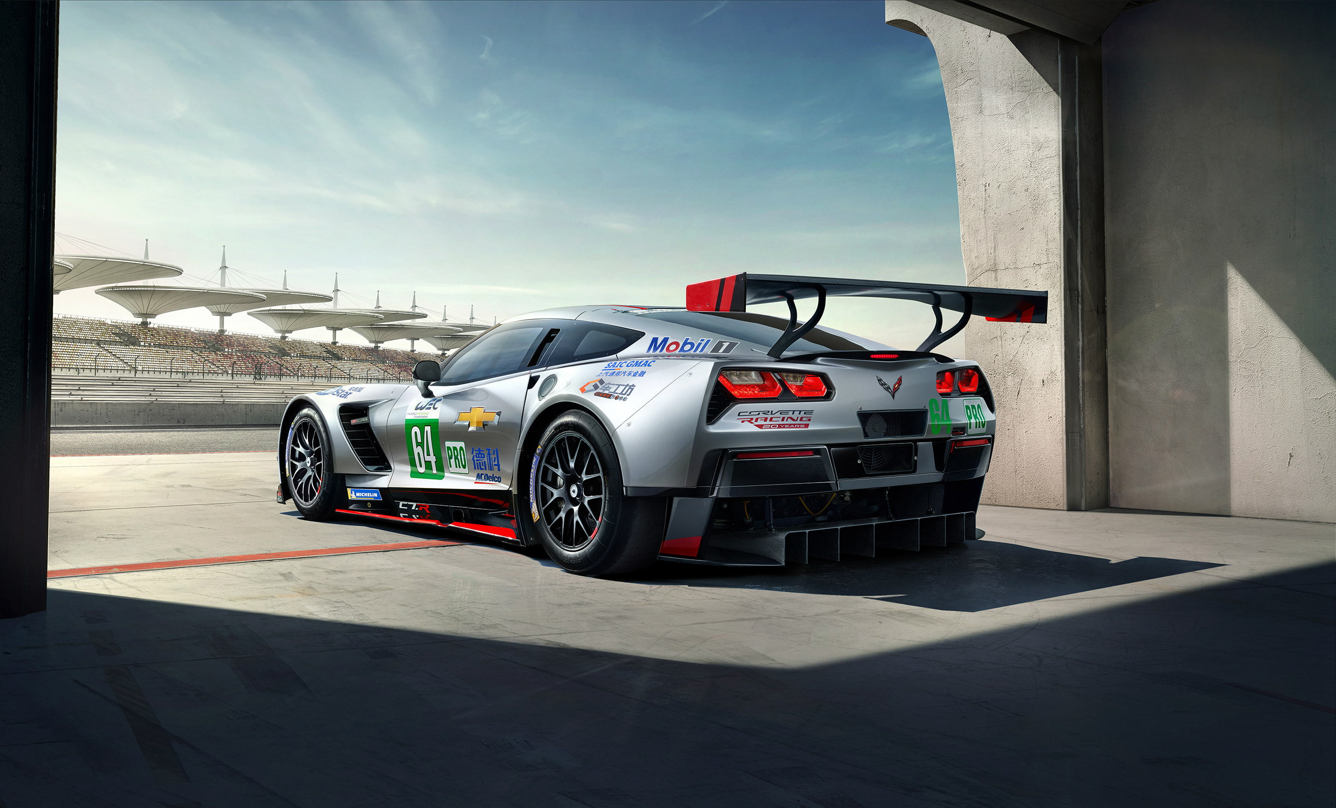 2K, HD, Chevrolet Corvette C7.R Redline, 2019, HD Wallpaper