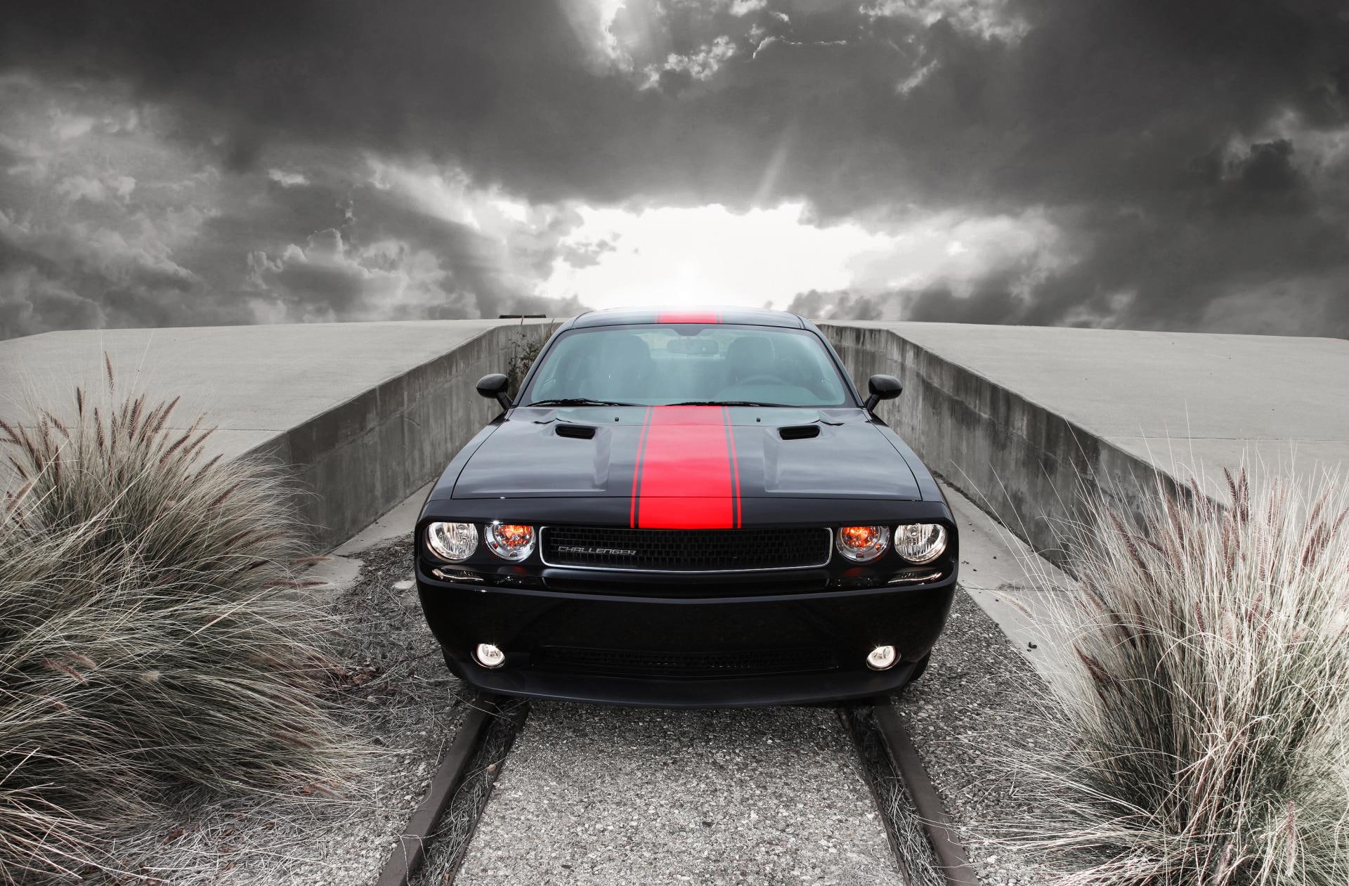 car, 1080P, sms, redline, challenger, dodge, rallye, HD Wallpaper