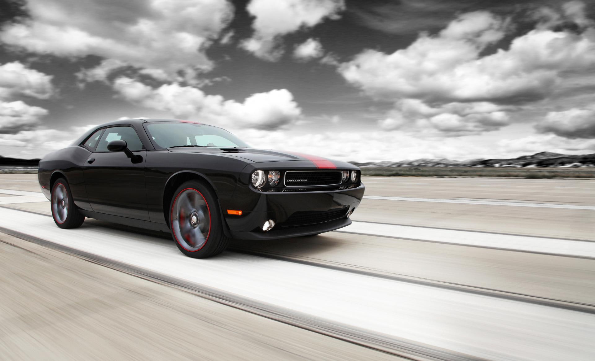 1080P, challenger, dodge, car, rallye, redline, HD Wallpaper