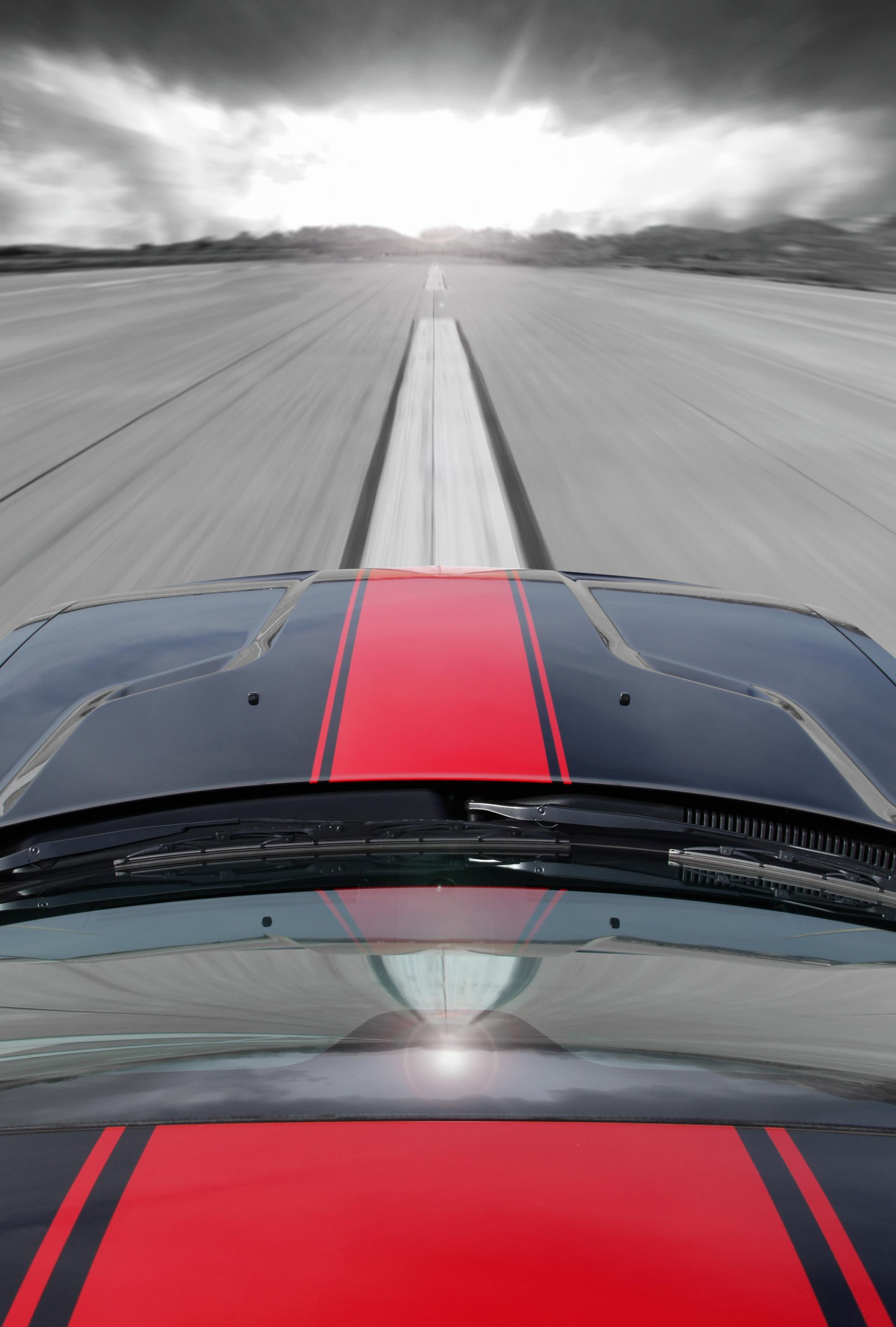 redline, 2K, rallye, r, challenger, t, car, dodge, Phone HD Wallpaper