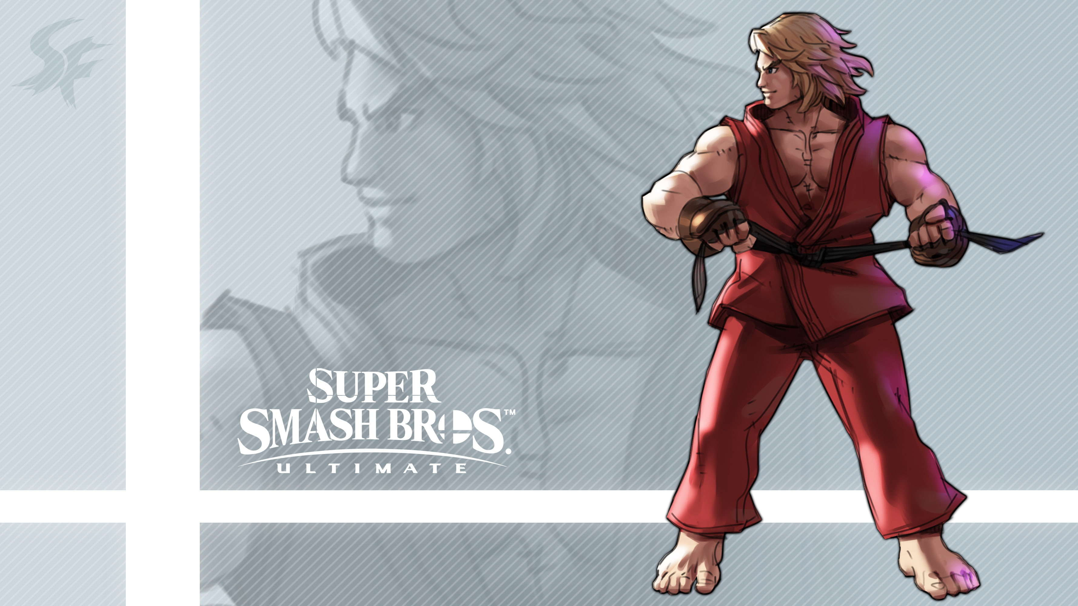 Super Smash Bros. Ultimate, 2K, Ken Masters, Video Game, HD Wallpaper