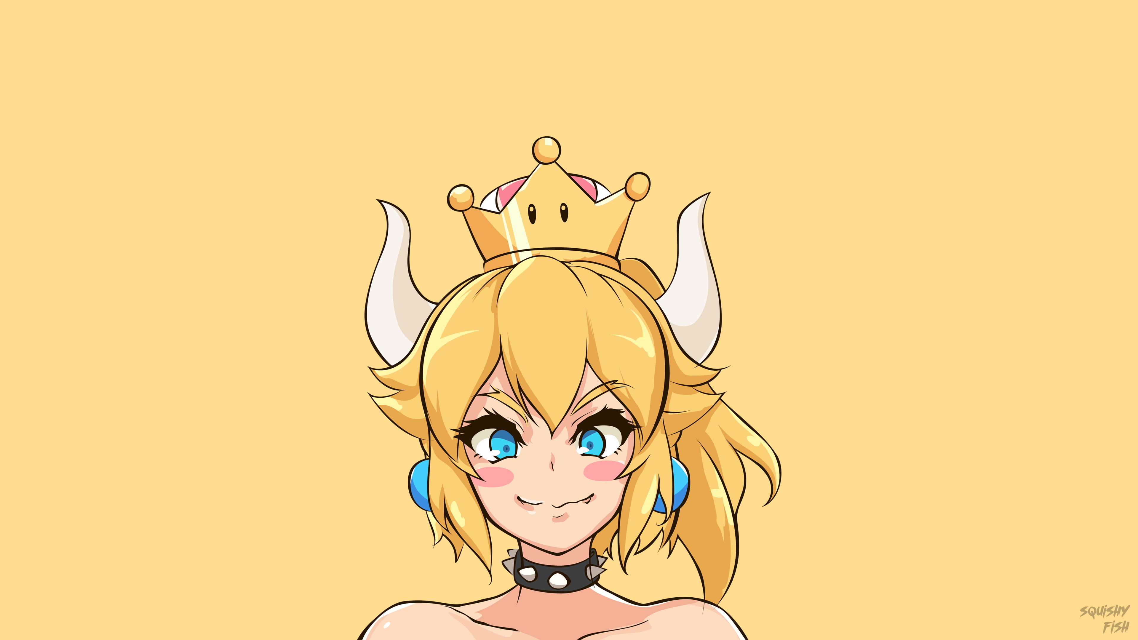 4K, Mario, Bowsette, HD Wallpaper
