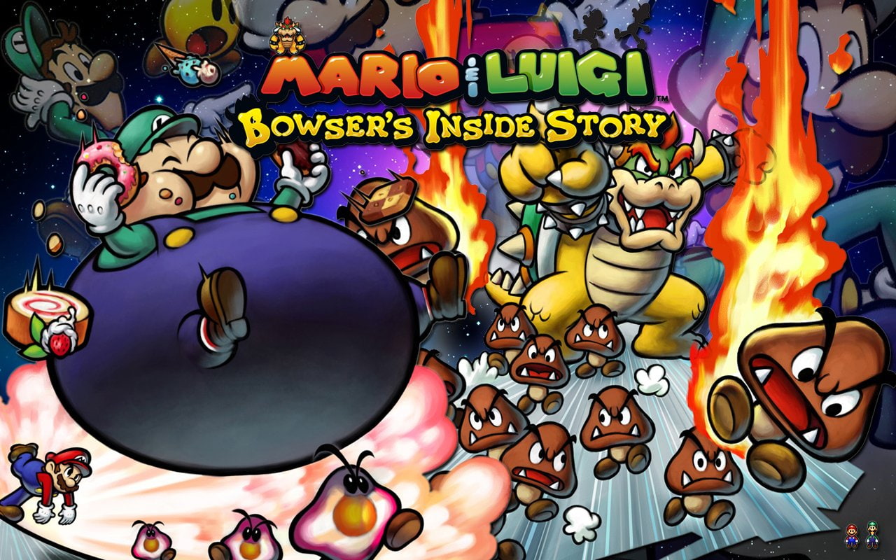 720P, Mario and Luigi: Bowsers Inside Story, Mario, HD Wallpaper