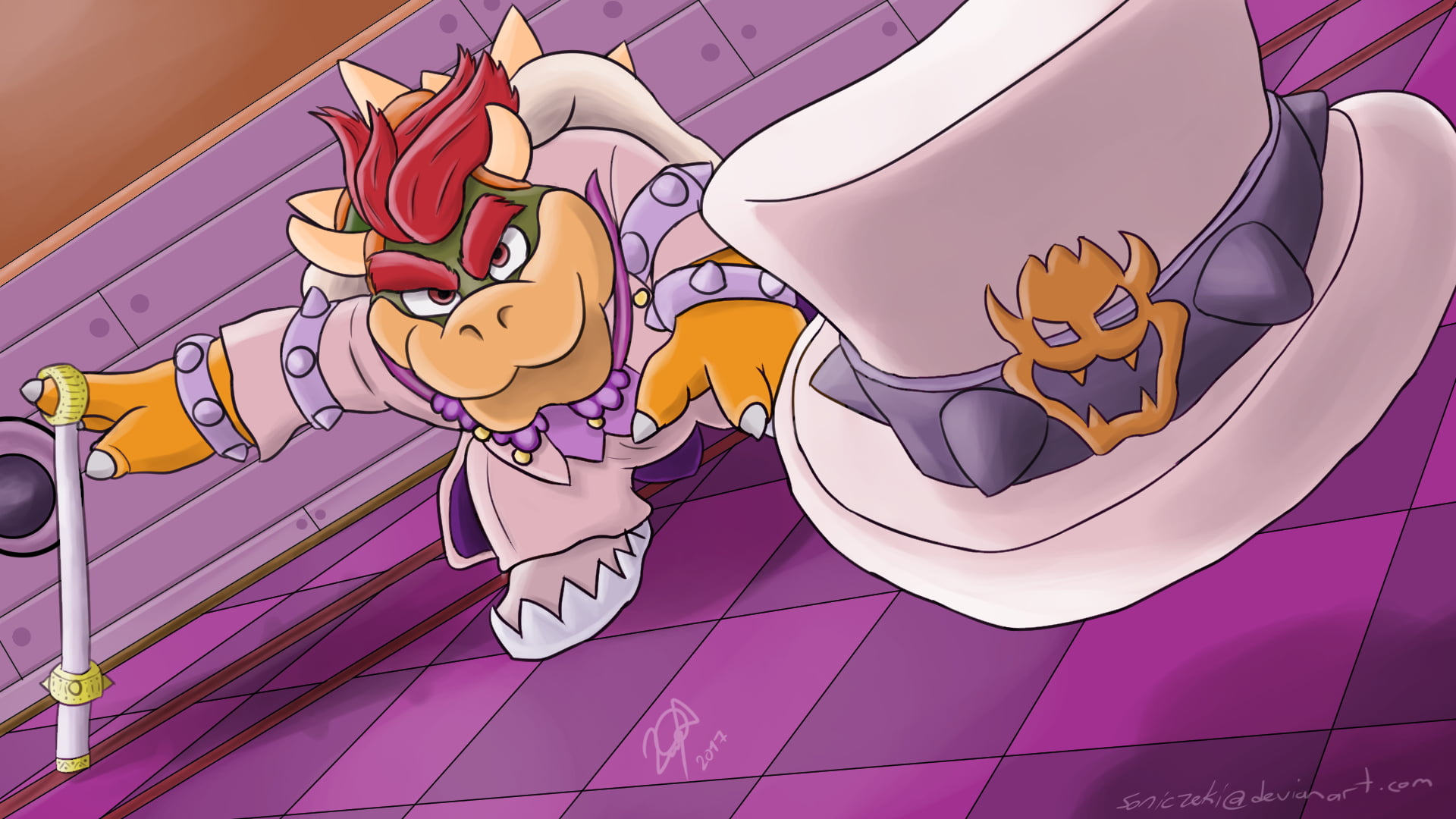 Mario, 1080P, Bowser, Super Mario Odyssey, HD Wallpaper