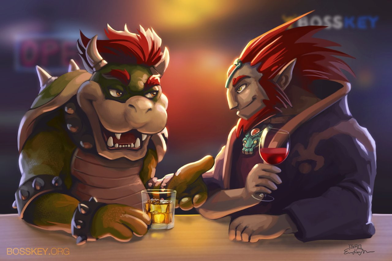 Crossover, Video Game, 720P, Bowser, HD Wallpaper