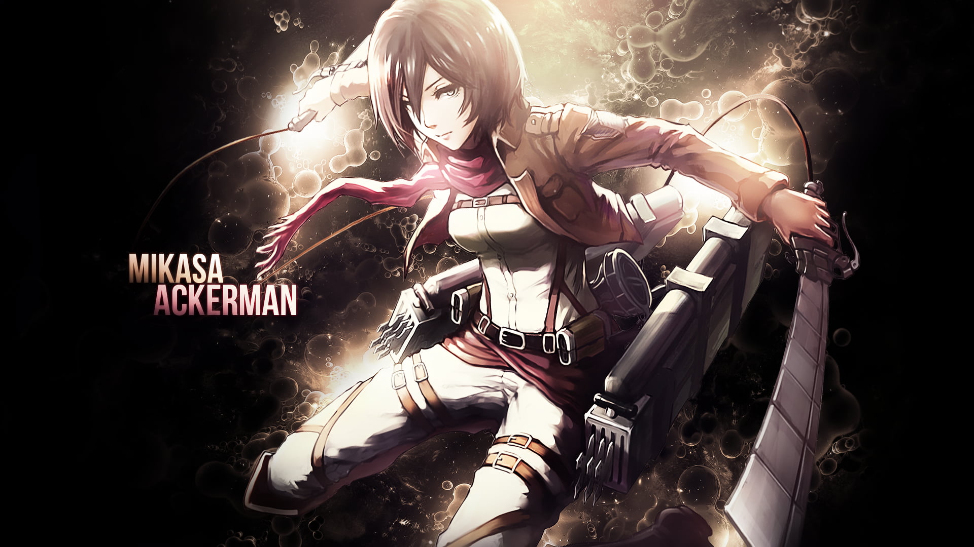 adult, standing, lifestyles, crowd, 1080P, Mikasa Ackerman, illuminated, activity, outdoors, blond hair, Shingeki no Kyojin, real people, arts culture and entertainment, HD Wallpaper