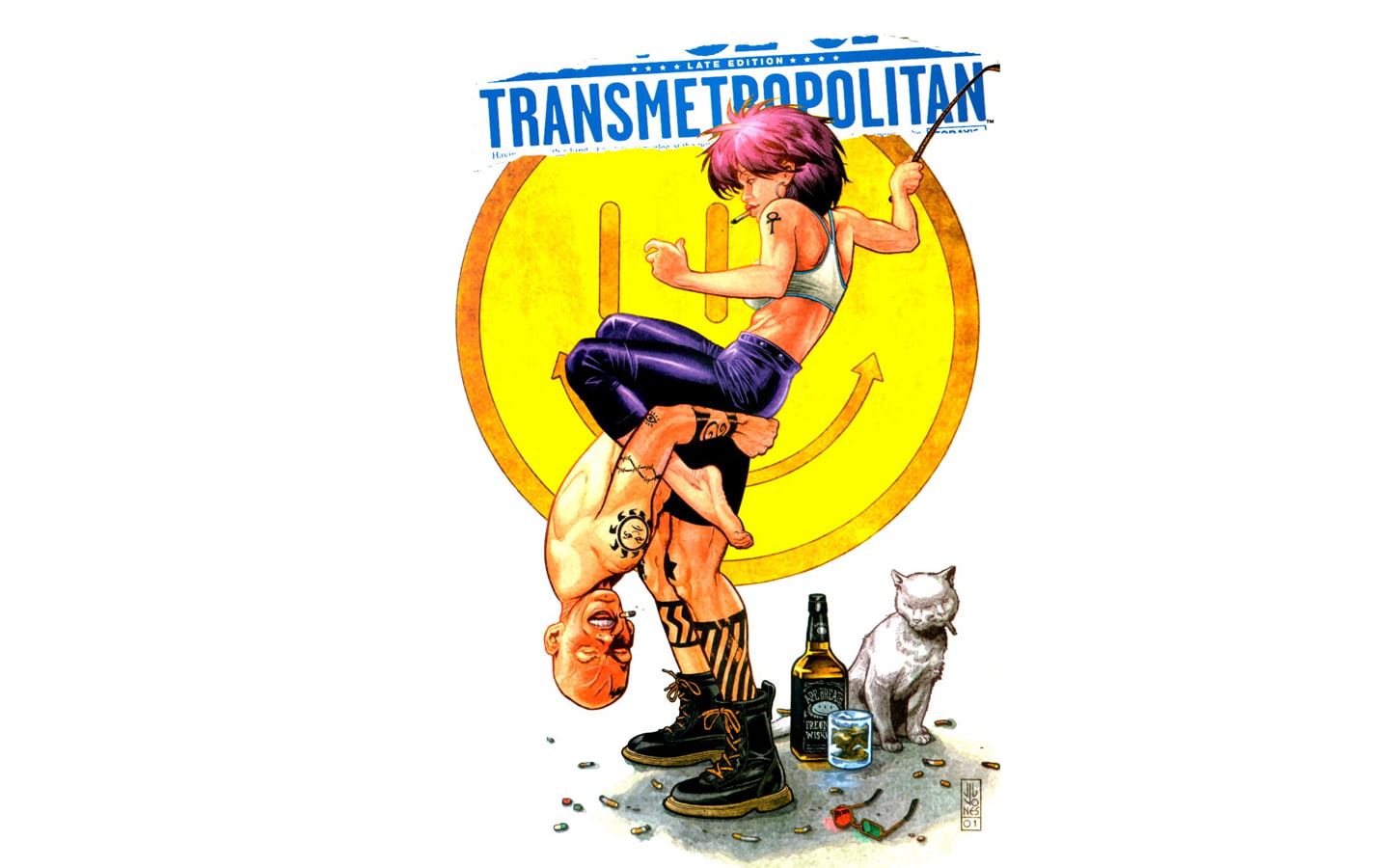 Comics, 720P, Transmetropolitan, HD Wallpaper