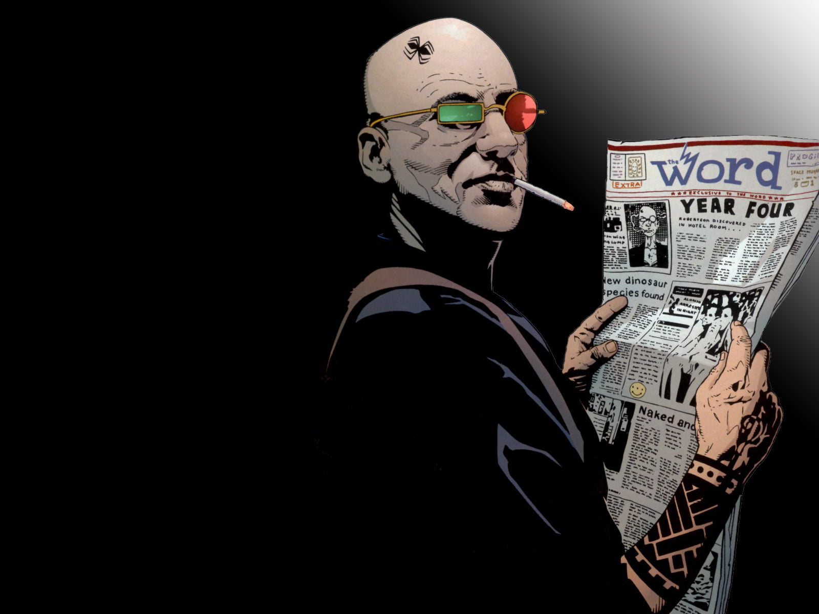 720P, Comics, Transmetropolitan, HD Wallpaper
