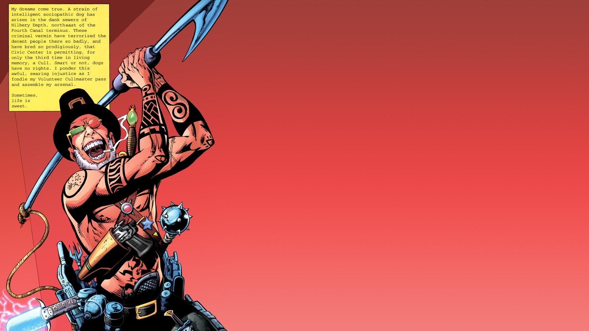 1080P, transmetropolitan, HD Wallpaper