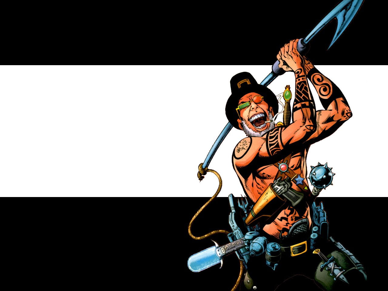720P, Transmetropolitan, Comics, HD Wallpaper