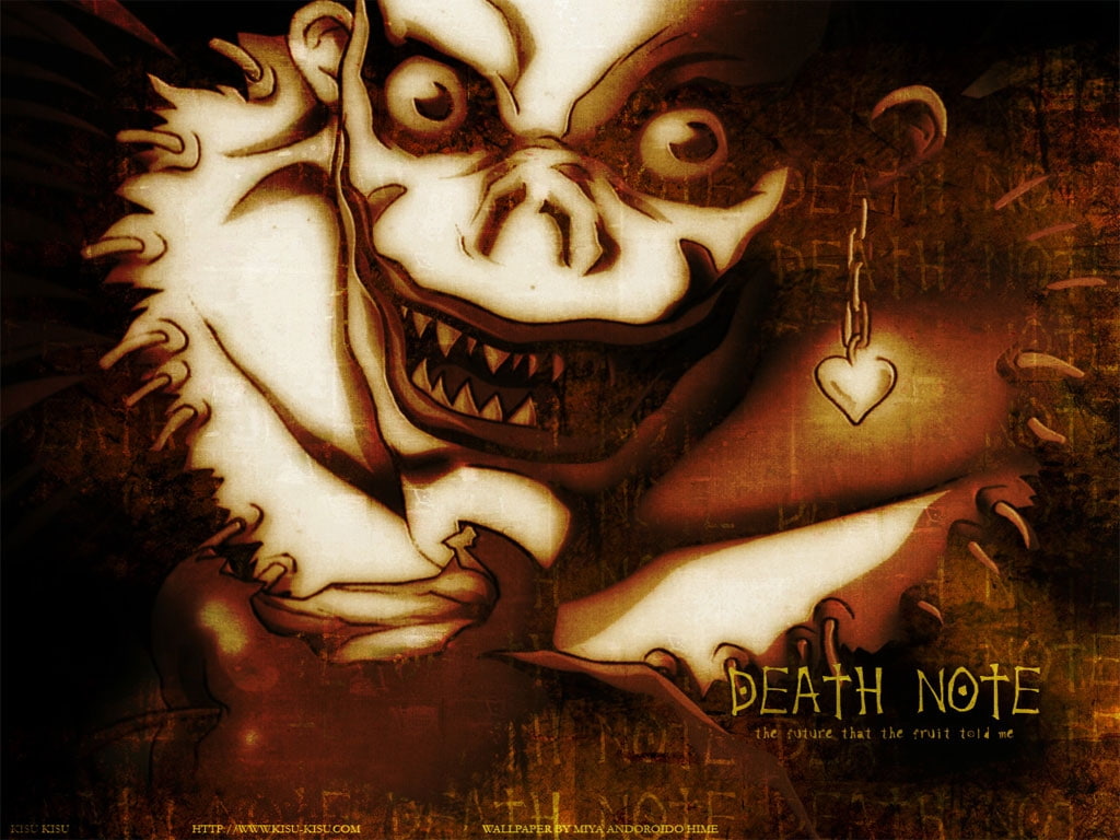 x, hd, death, Ryuk, 480P, anime, note, art, death note, HD Wallpaper