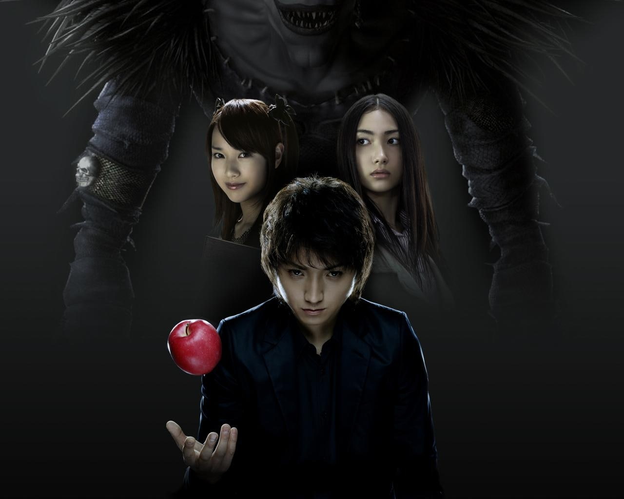 art, x, Ryuk, death note, 720P, hd, note, anime, death, HD Wallpaper