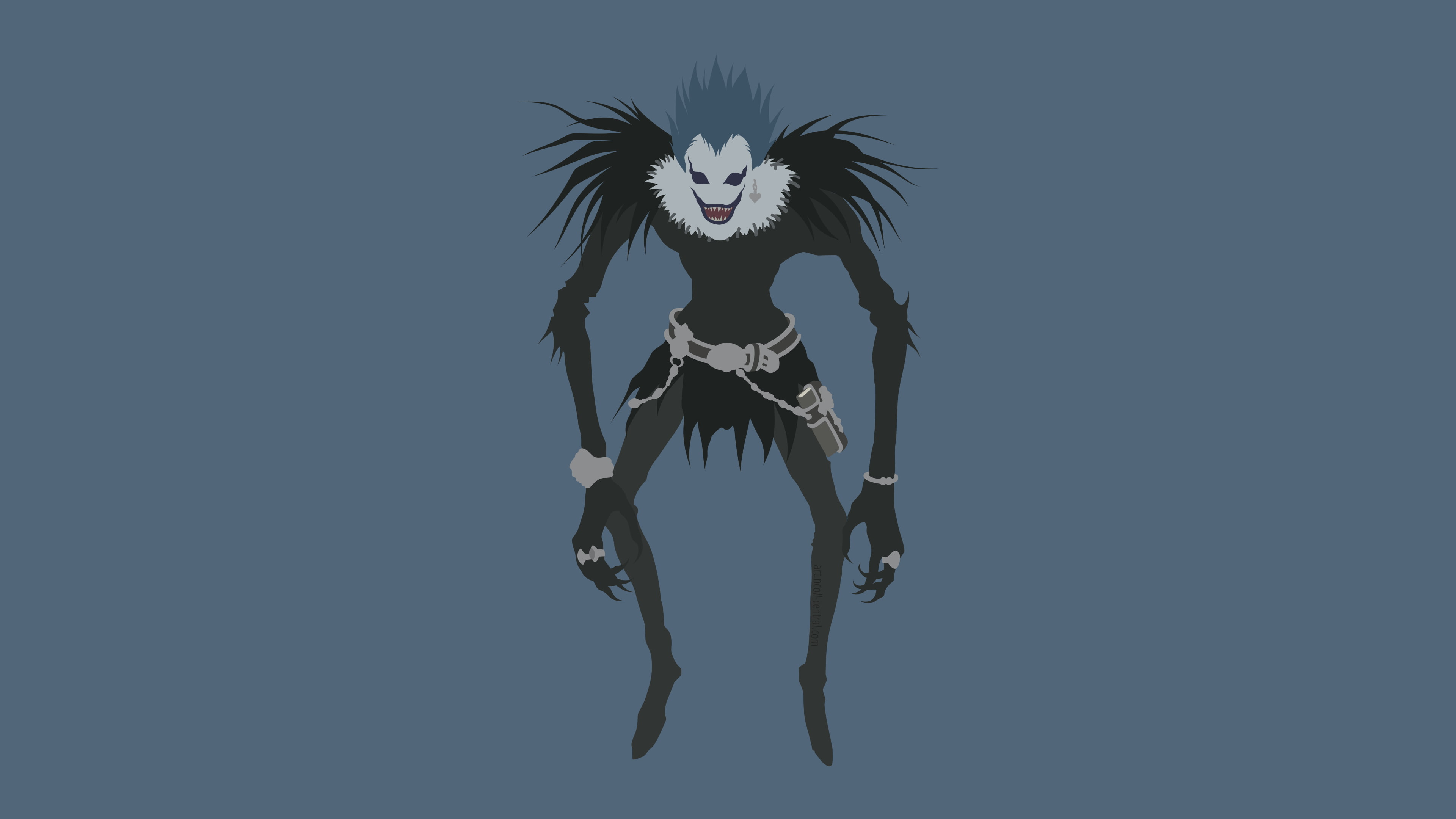 4K, Death Note, Anime, Ryuk (Death Note), HD Wallpaper