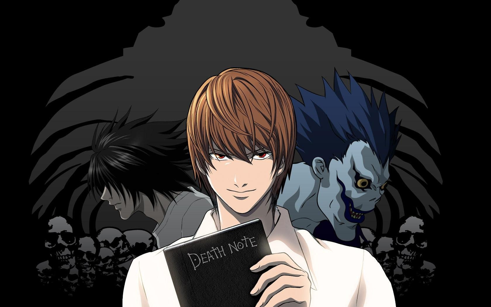 yagami, death, 720P, note, lawliet, light, ryuk, HD Wallpaper