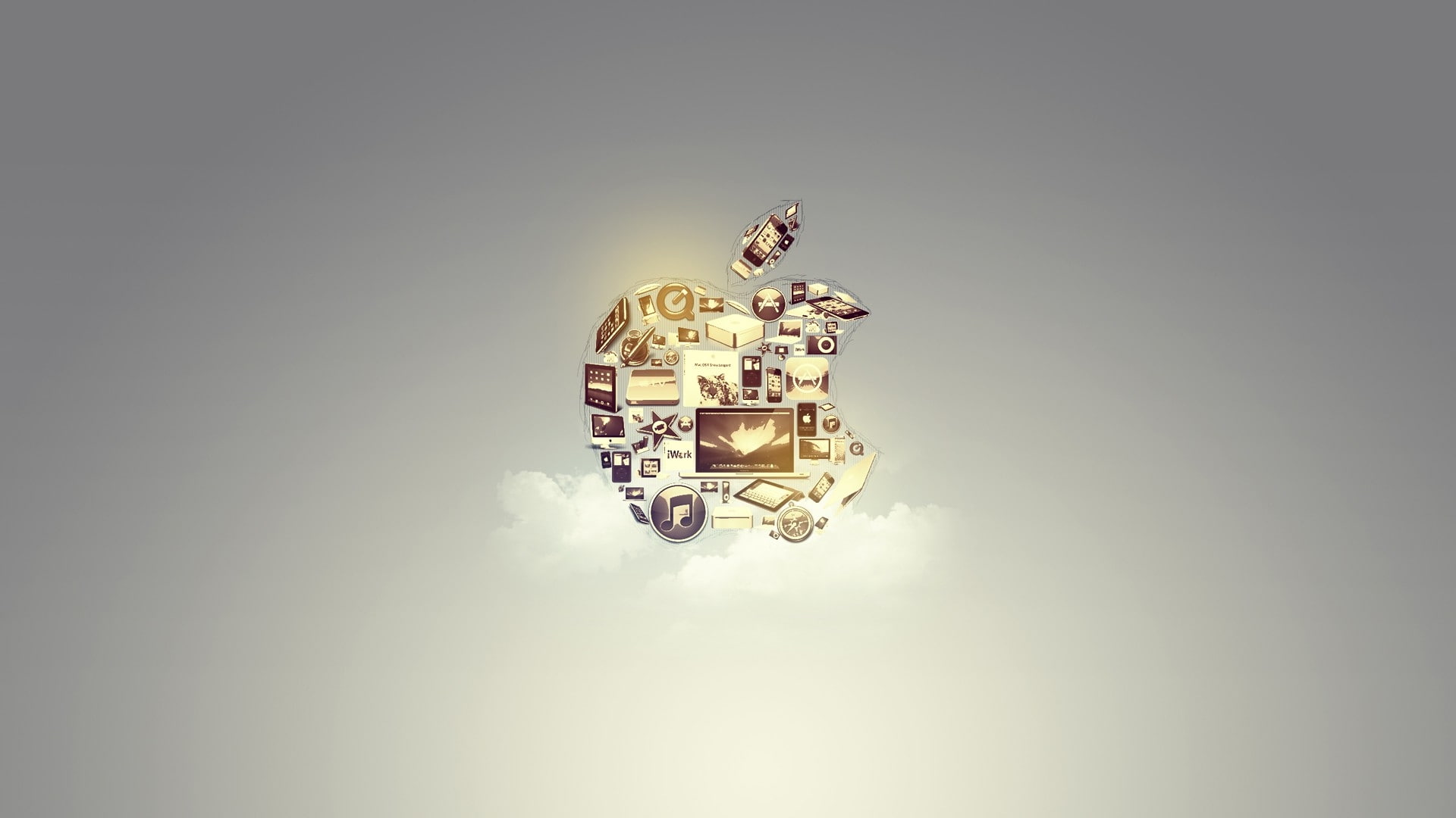 technology, art, inc, Apple Inc., hd, 1080P, apple, HD Wallpaper