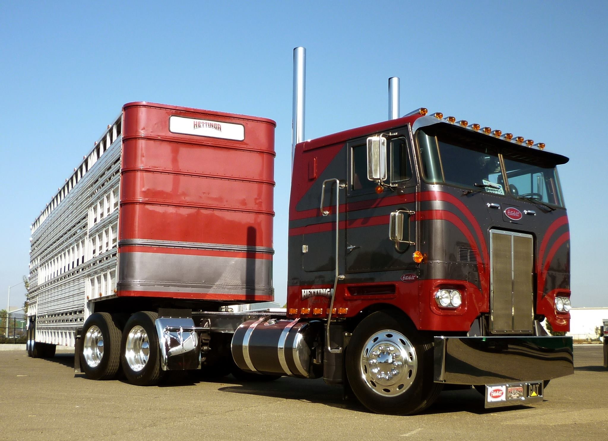 peterbilt, 1080P, HD Wallpaper