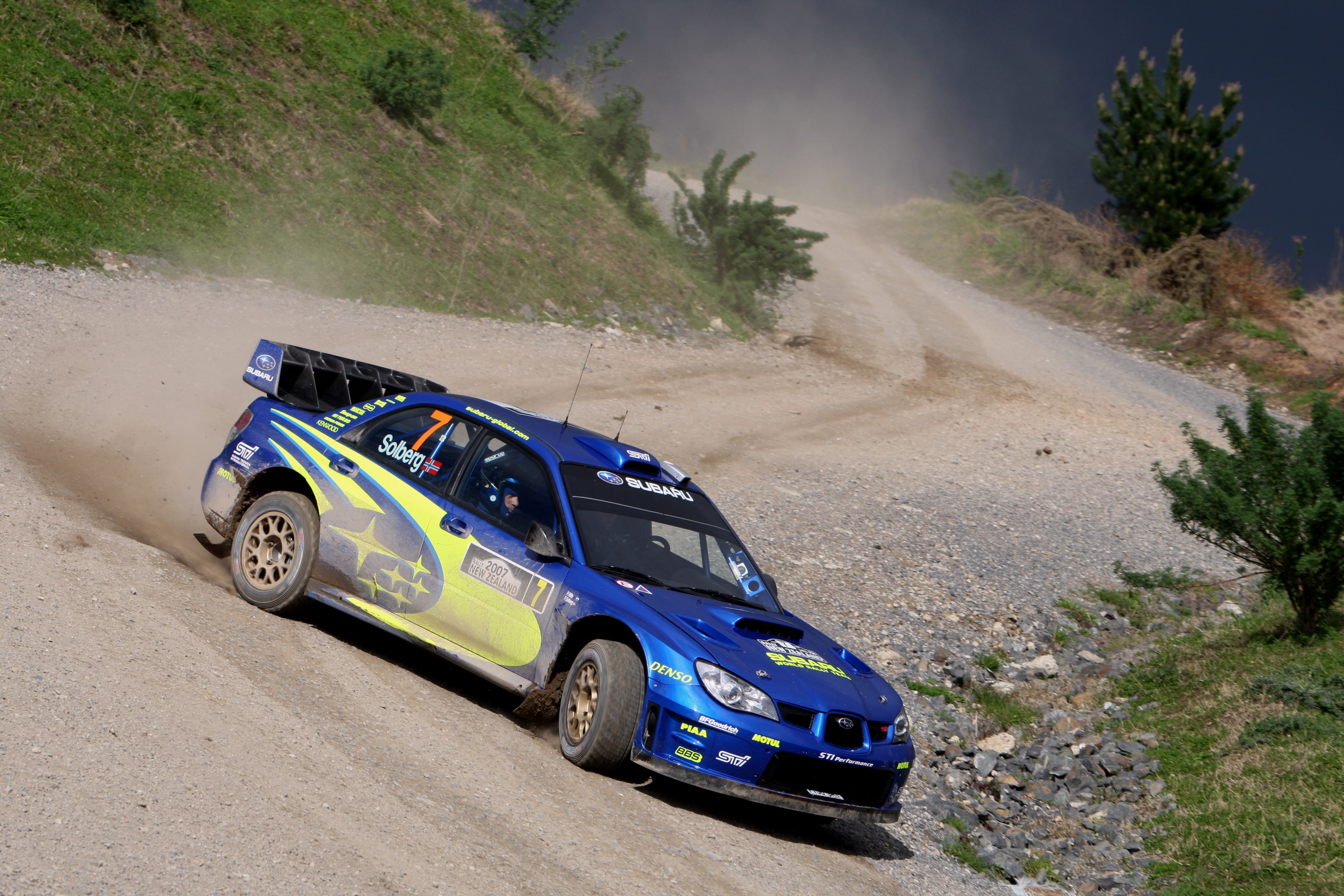 green, outdoors, racing, driver, sports Car, off-Road Vehicle, engine, land, Solberg, land Vehicle, mode of transportation, gravel, transportation, extreme Sports, HD Wallpaper