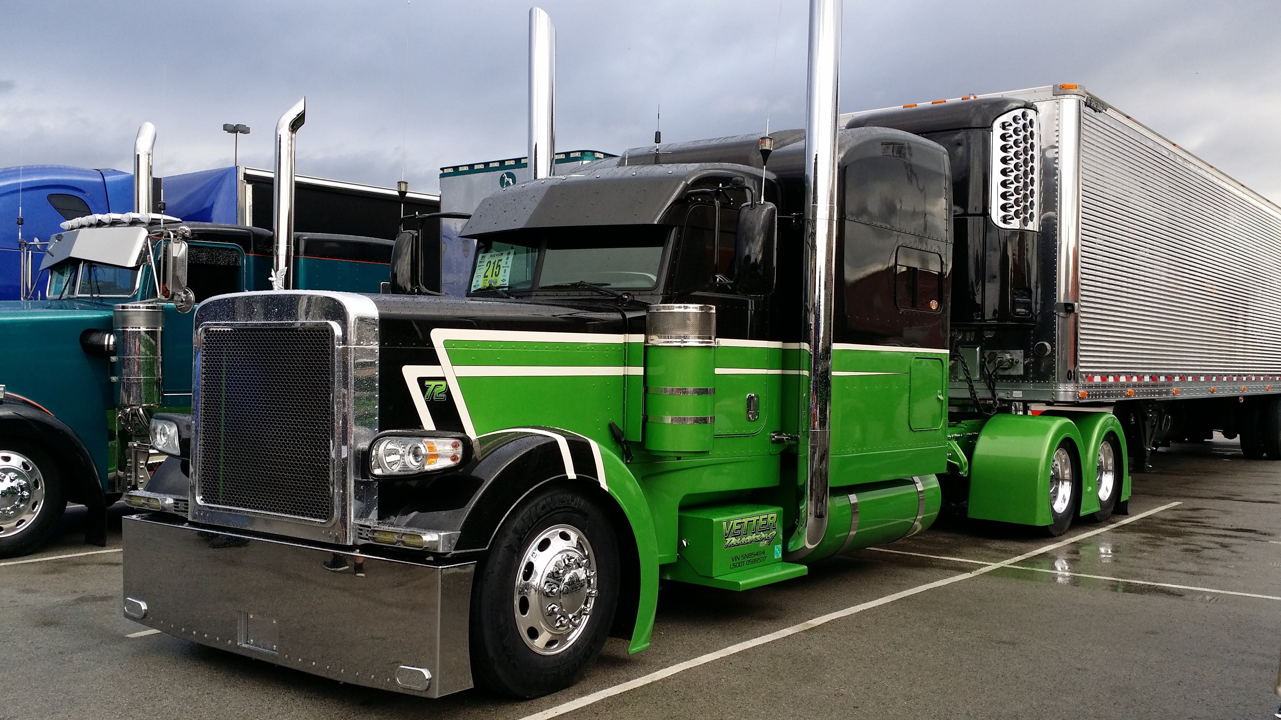 4K, peterbilt, HD Wallpaper