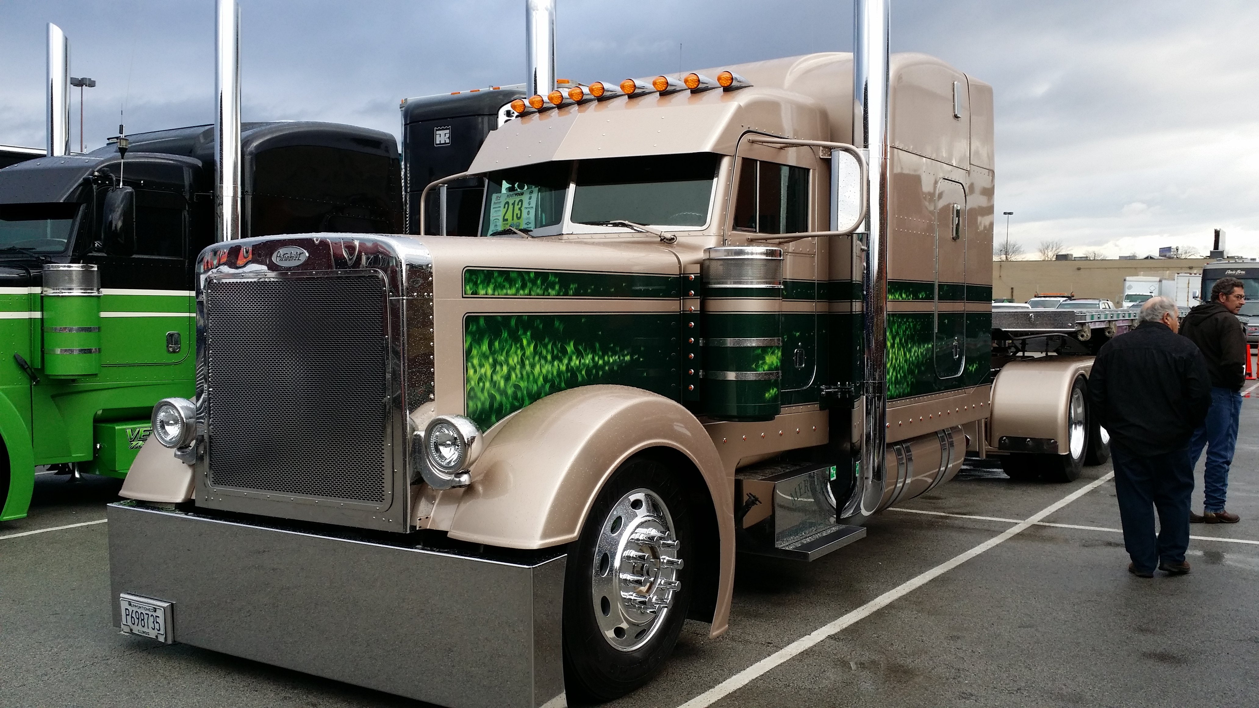 peterbilt, 4K, HD Wallpaper