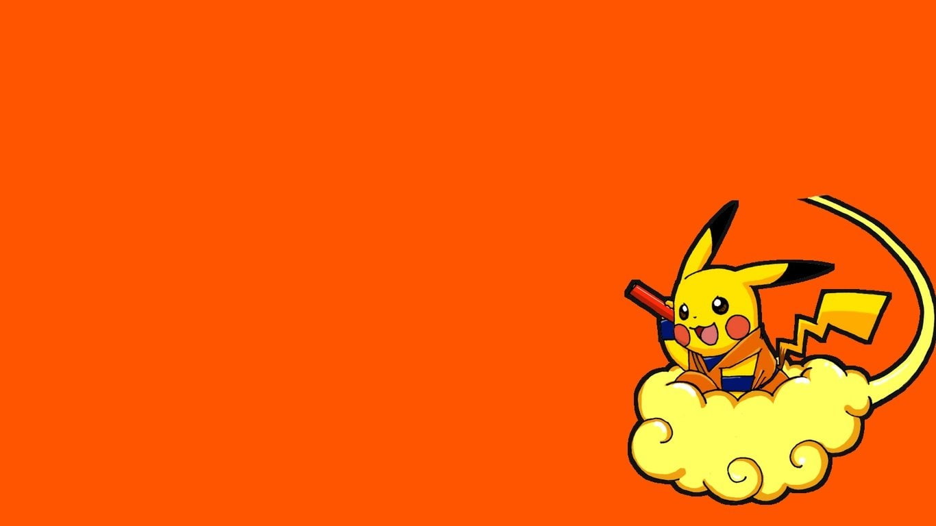 Crossover, Pokémon, Anime, Pikachu, 720P, Dragon Ball, HD Wallpaper