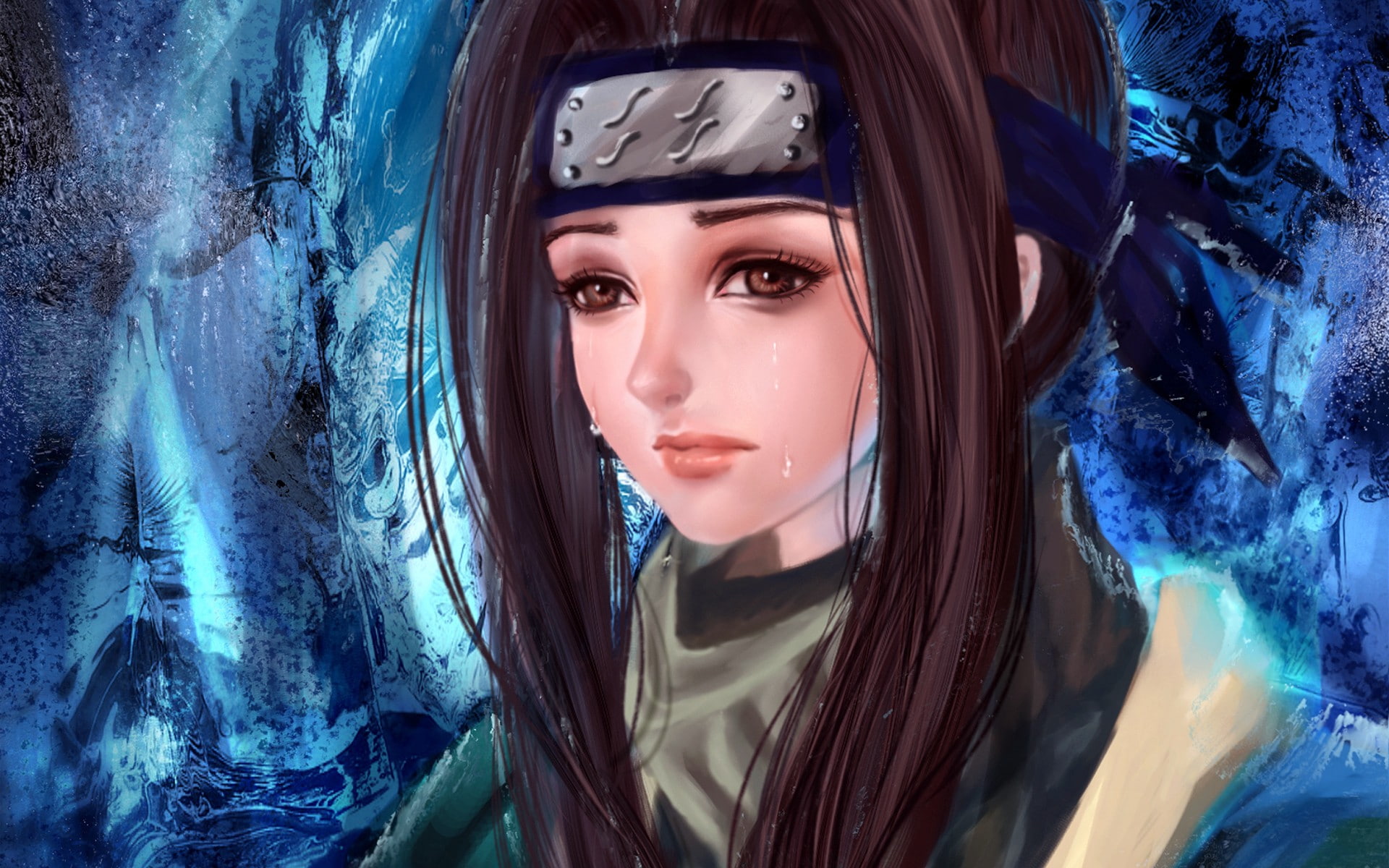 1080P, boys, long, headbands, anime, shippuden, hair, naruto, haku, HD Wallpaper