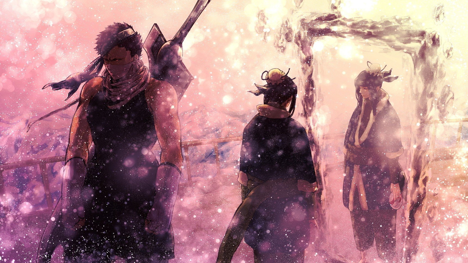 momochi zabuza mirror cherry blossom, 1080P, HD Wallpaper