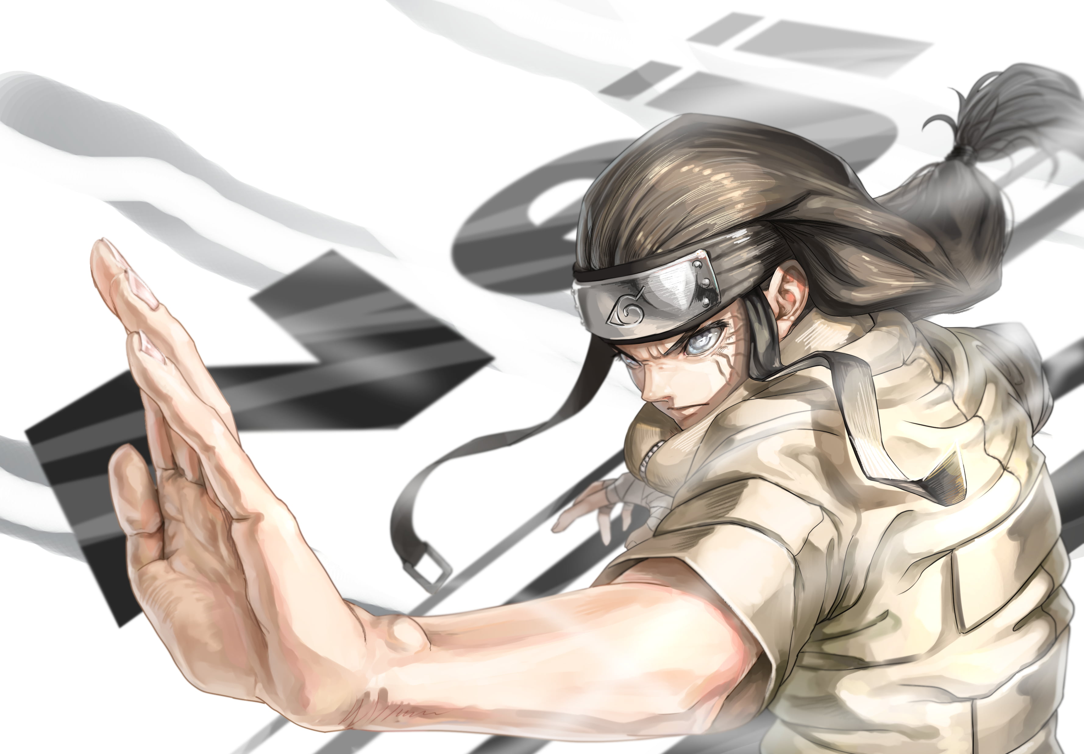 Neji Hyūga, Naruto, 2K, HD Wallpaper