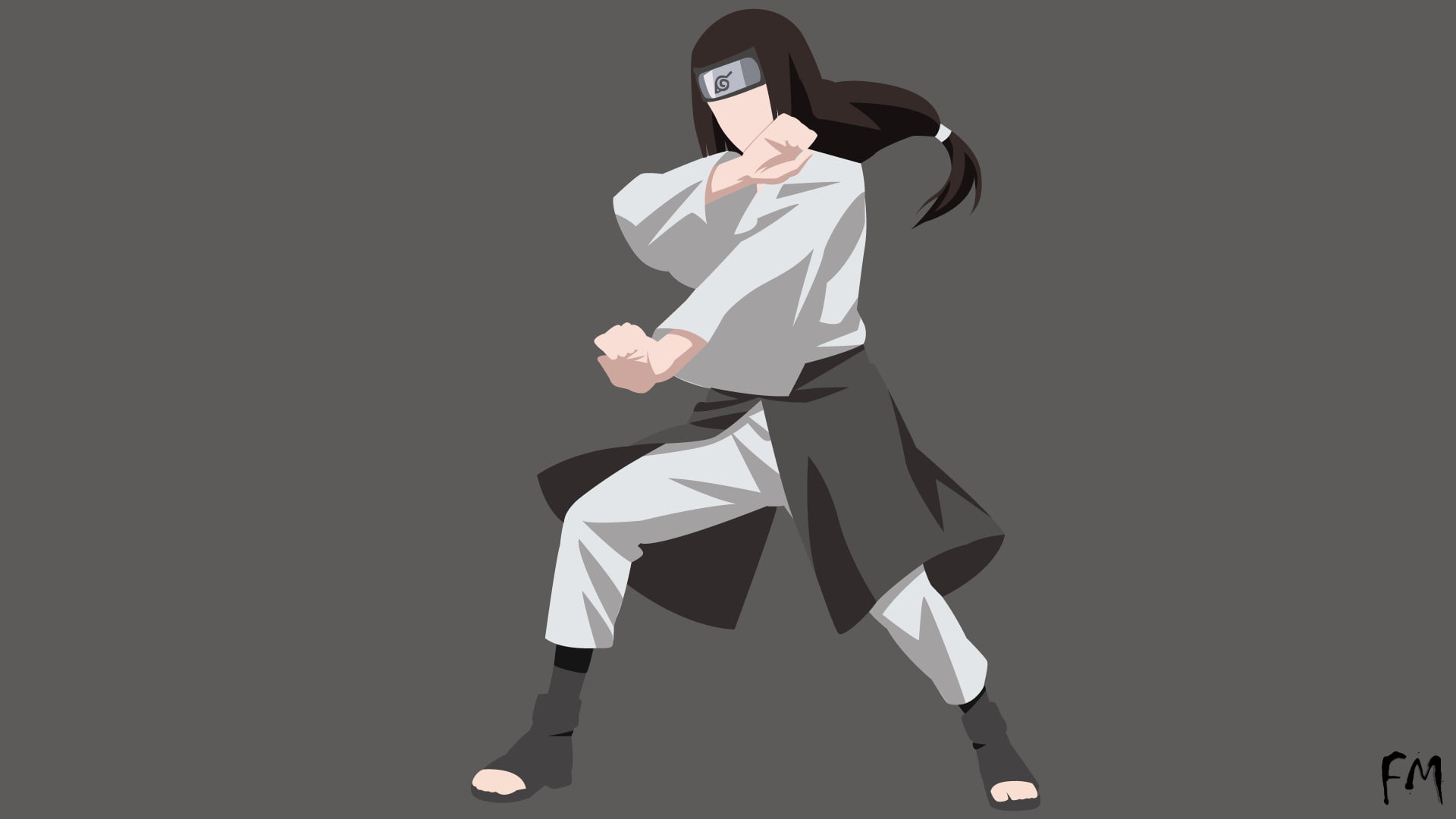 1080P, Naruto, Anime, Neji Hyūga, HD Wallpaper