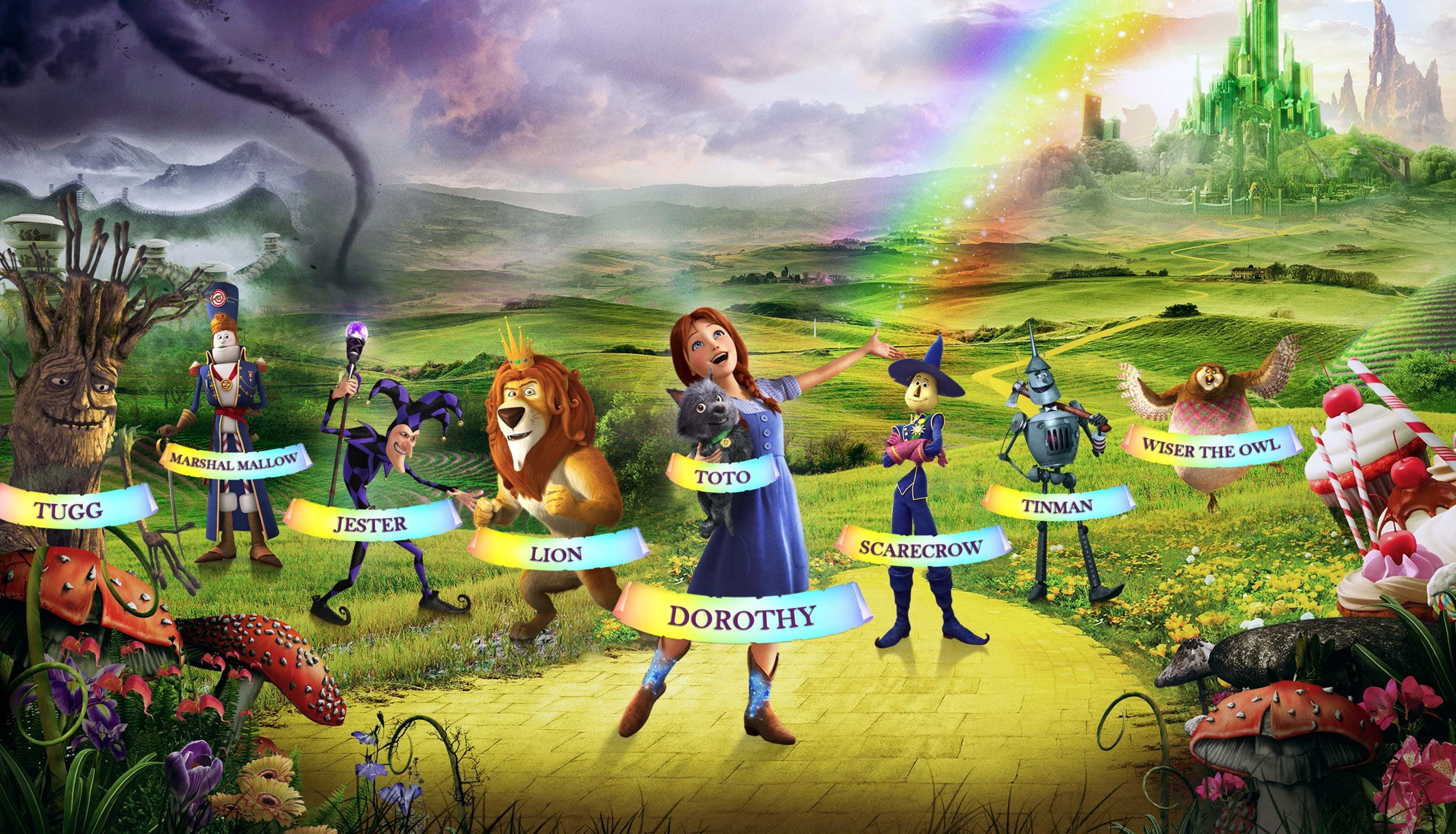 1080P, dorthys, legends, wizard, musical, return, comedy, animation, family, fantasy, 1dorthysreturn, o-z, HD Wallpaper