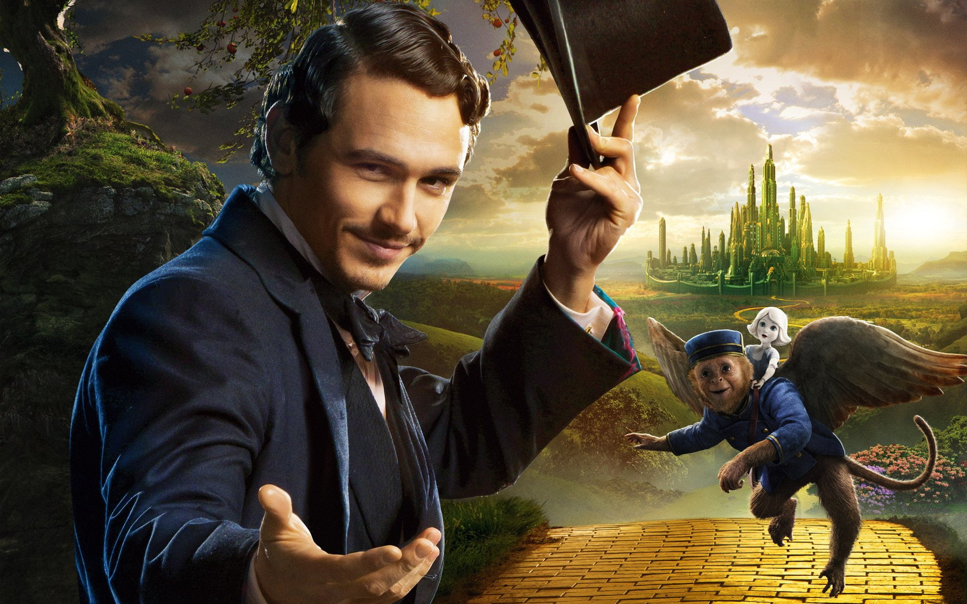 Oz the Great and Powerful, 1080P, James Franco, Movie, HD Wallpaper