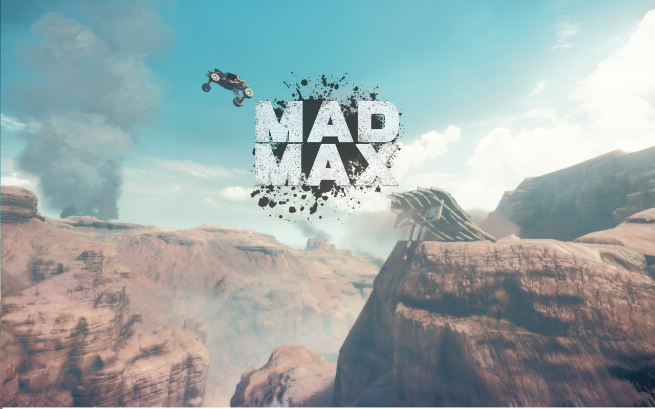 720P, car, Mad Max, video games, hills, HD Wallpaper