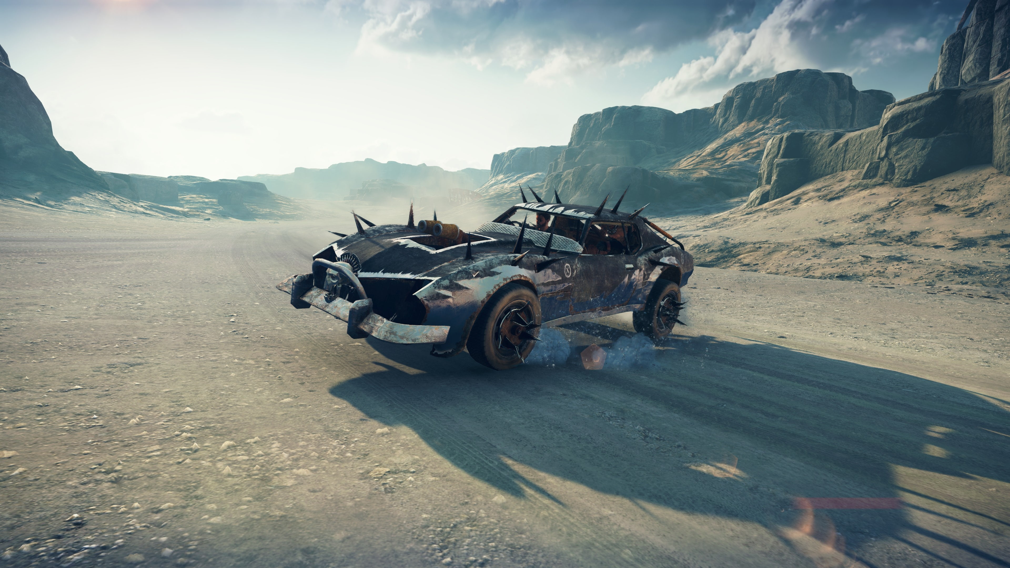 4K, car, game, Mad Max, sky, HD Wallpaper