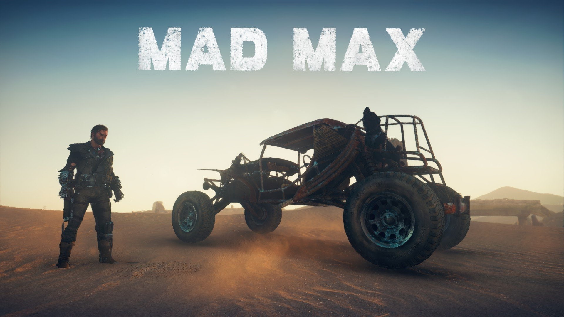 sun, Dinki Di, PC Gaming, Mad Max game, Mad Max, buggy, Desert, video games, 1080P, sand, HD Wallpaper