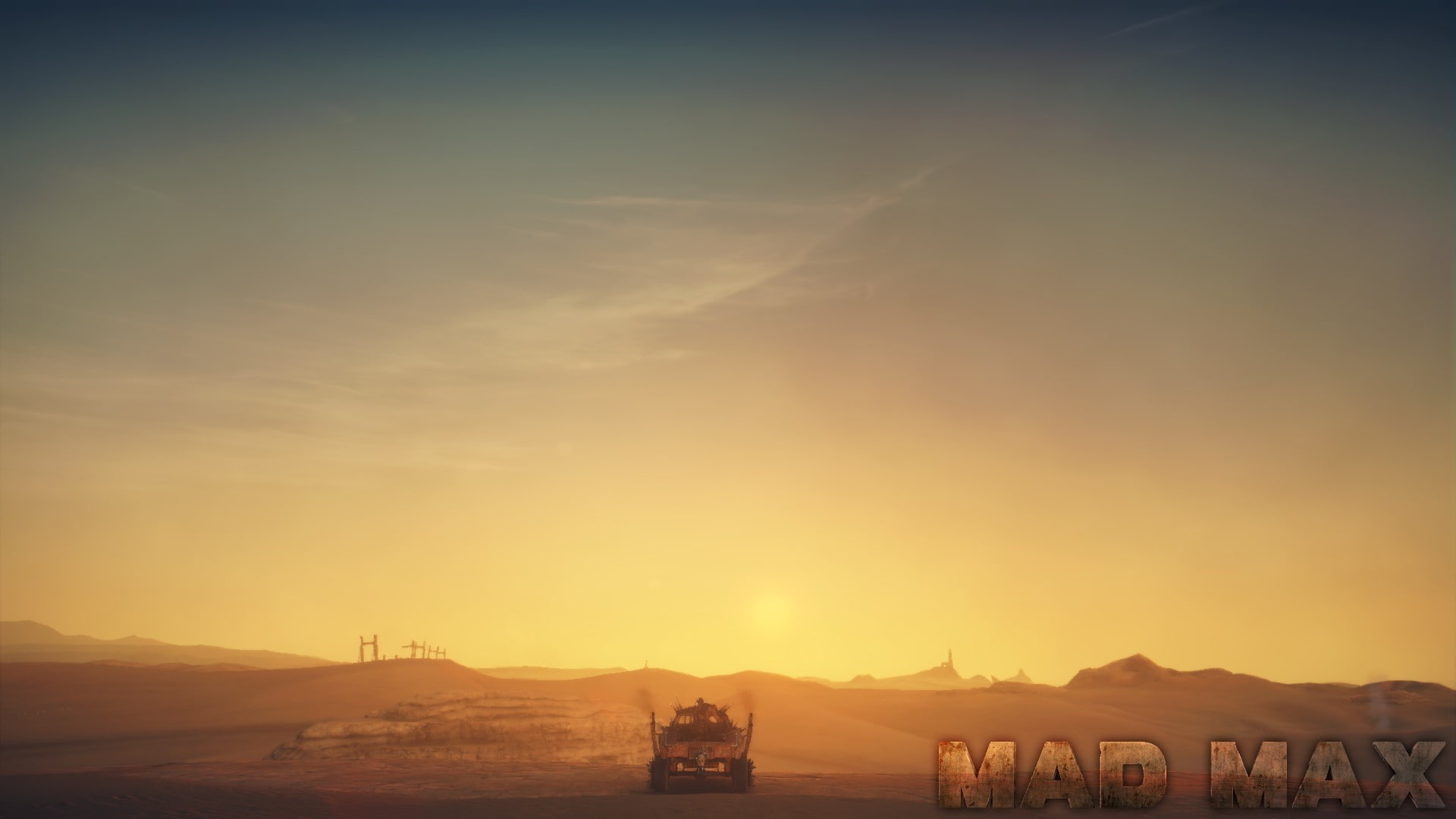 car, Mad Max, PC Gaming, Desert, 1080P, video games, HD Wallpaper