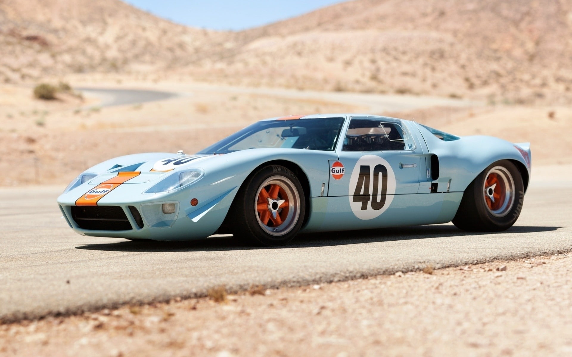 art, Ford GT 40, cars, gt, hd, x, ford, 1080P, HD Wallpaper