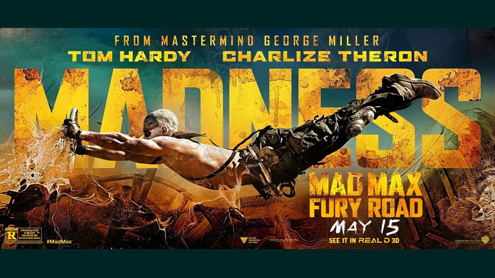 people, transfer print, untitled, text, Mad Max: Fury Road, Mad Max, human representation, movies, 1080P, male likeness, real people, western script, performance, HD Wallpaper