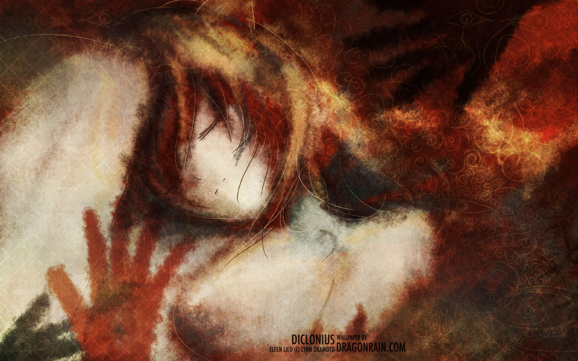 1080P, Anime, Elfen Lied, HD Wallpaper