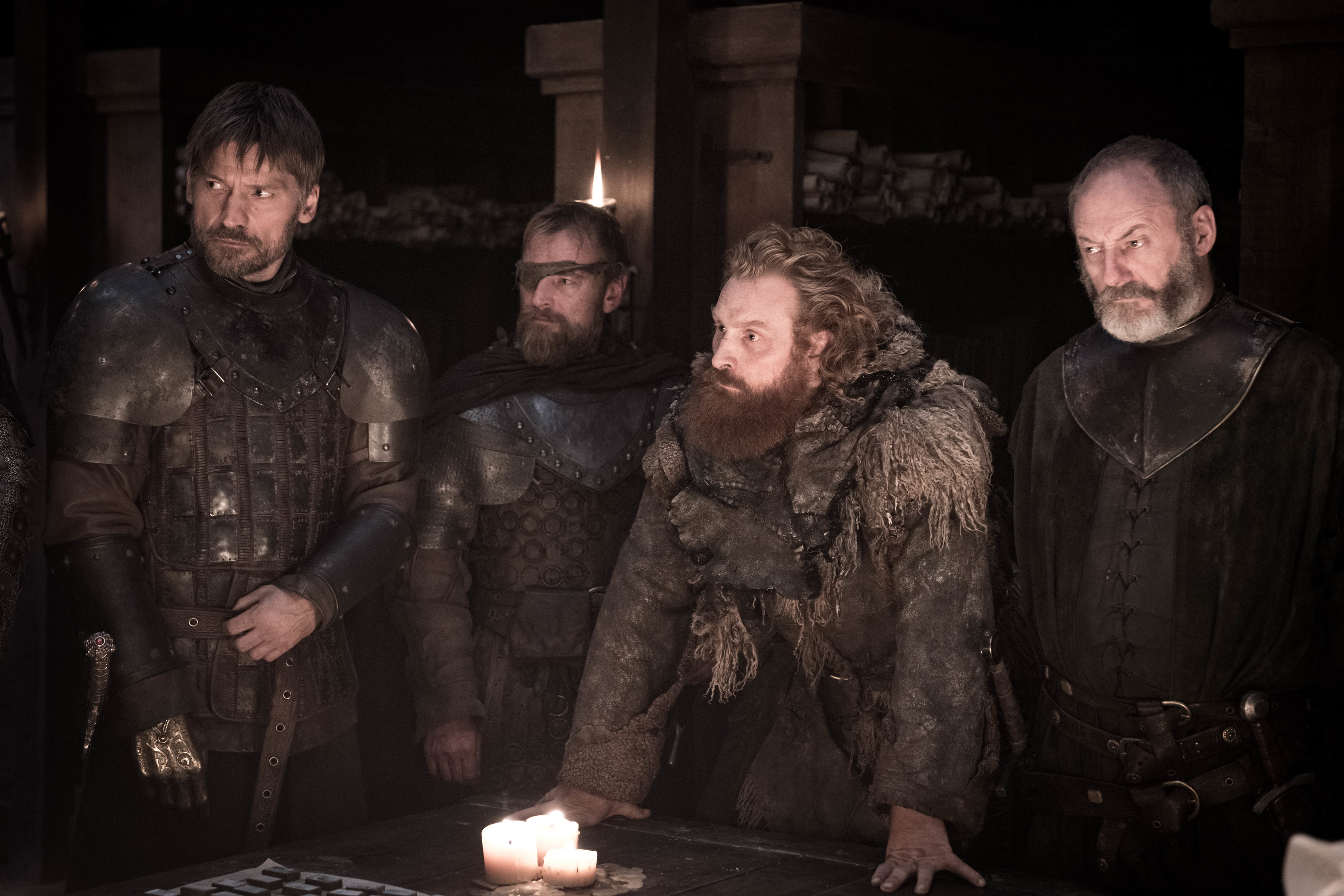 TV Show, Nikolaj Coster-Waldau, 2K, Davos Seaworth, Liam Cunningham, Game Of Thrones, Beric Dondarrion, Kristofer Hivju, Jaime Lannister, Tormund Giantsbane, HD Wallpaper