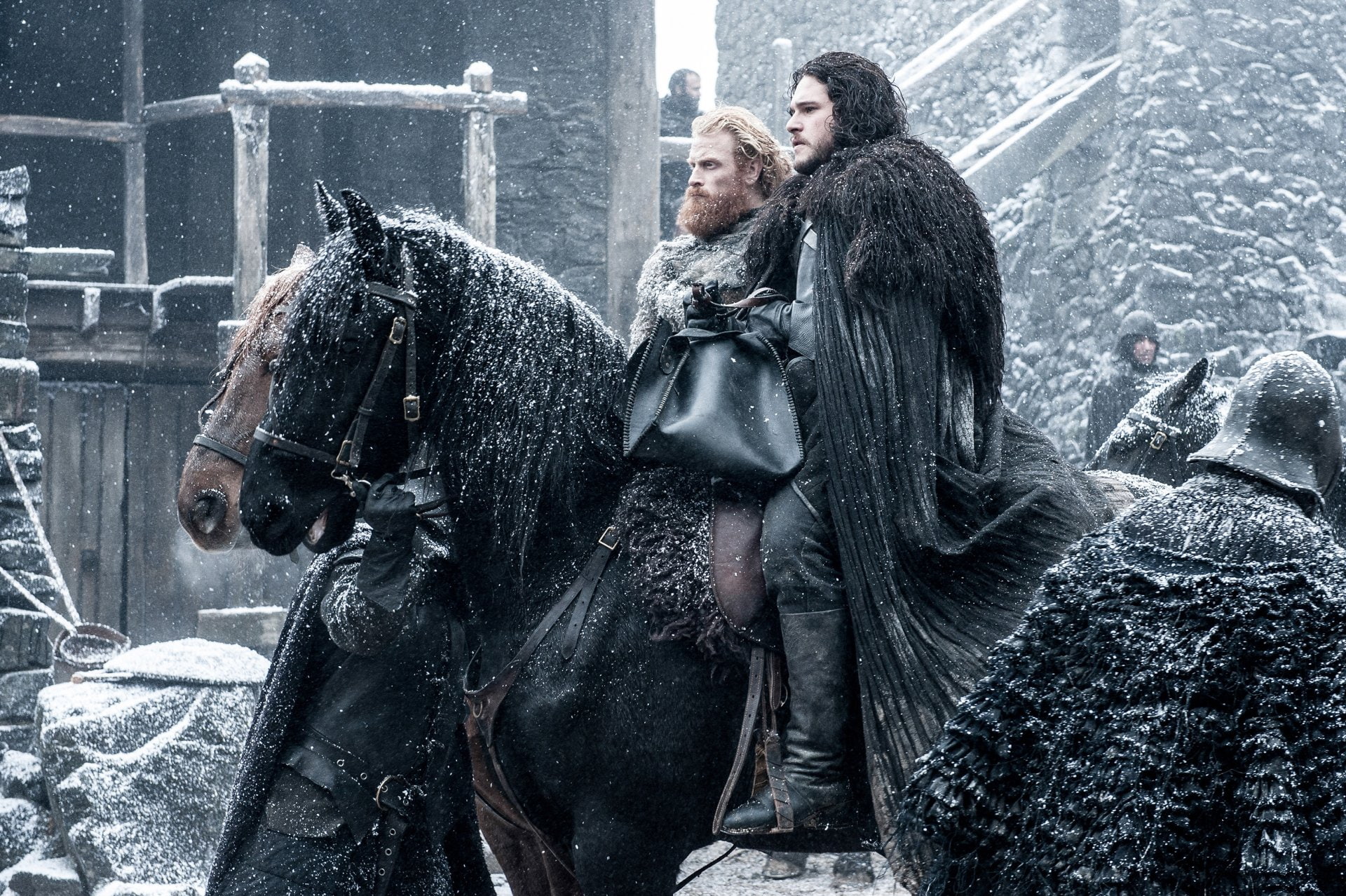 Game Of Thrones, Kristofer Hivju, Jon Snow, TV Show, Kit Harington, Tormund Giantsbane, 1080P, HD Wallpaper