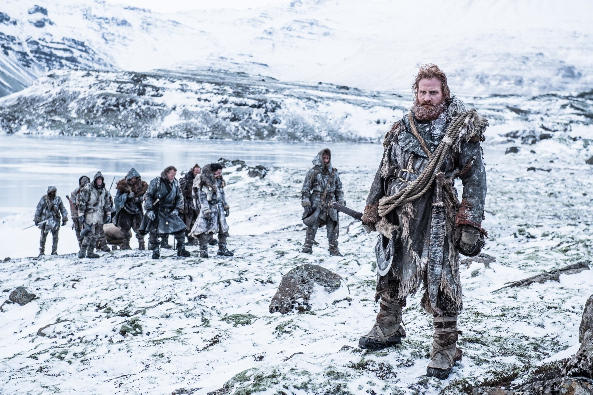 1080P, Kit Harington, Jon Snow, Joe Dempsie, Iain Glen, TV Show, Kristofer Hivju, Jorah Mormont, Game Of Thrones, Tormund Giantsbane, Gendry (Game Of Thrones, HD Wallpaper