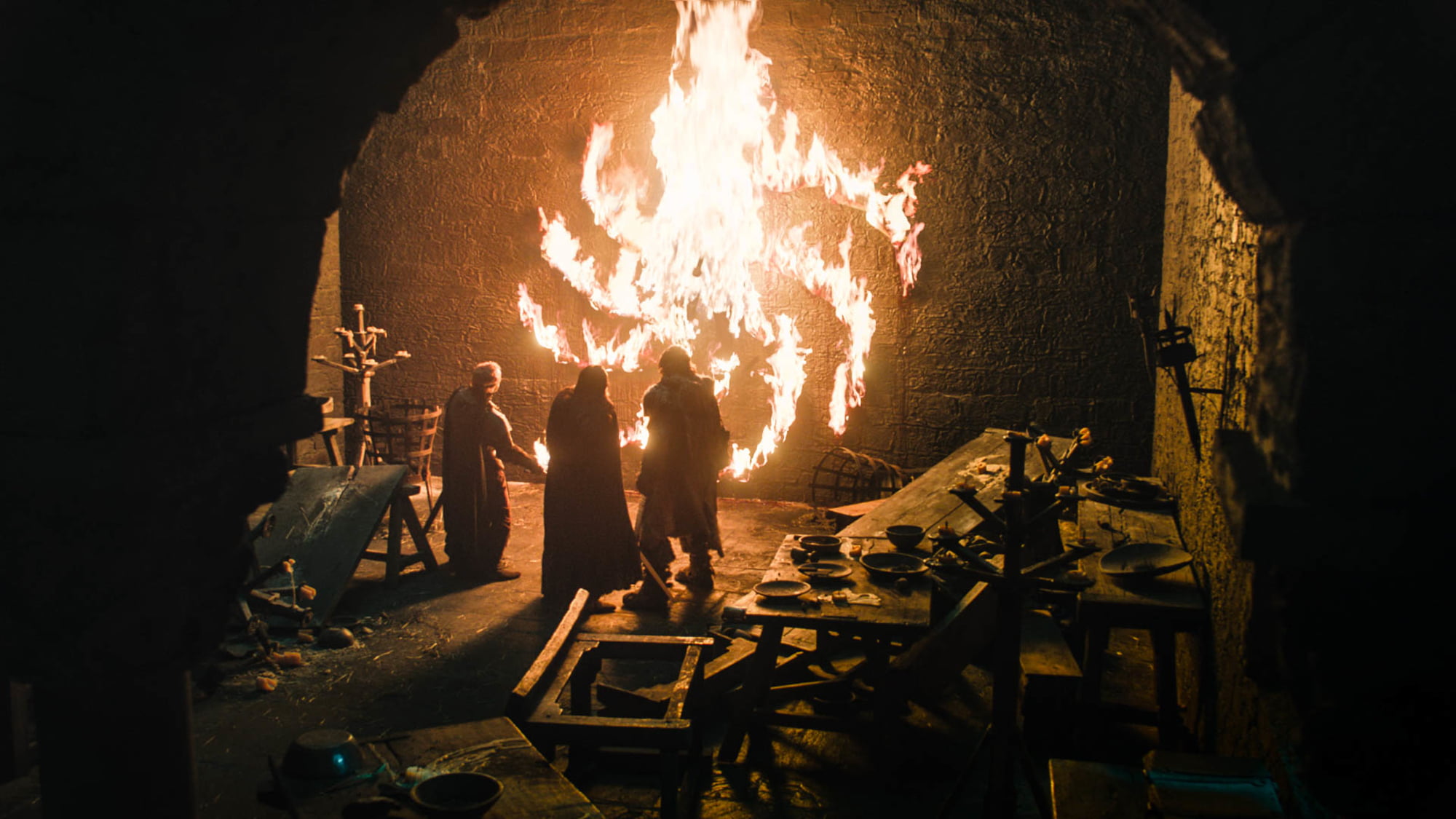 Beric Dondarrion, Ben Crompton, Game Of Thrones, Dolorous Edd, Tormund Giantsbane, 1080P, TV Show, Kristofer Hivju, Richard Dormer, HD Wallpaper