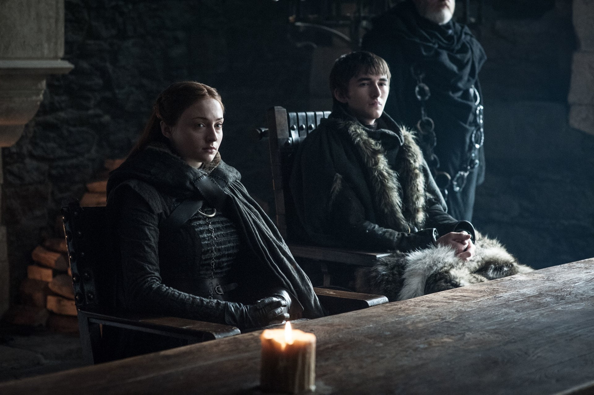 Sophie Turner, 1080P, Game Of Thrones, TV Show, Isaac Hempstead-Wright, Sansa Stark, Bran Stark, HD Wallpaper
