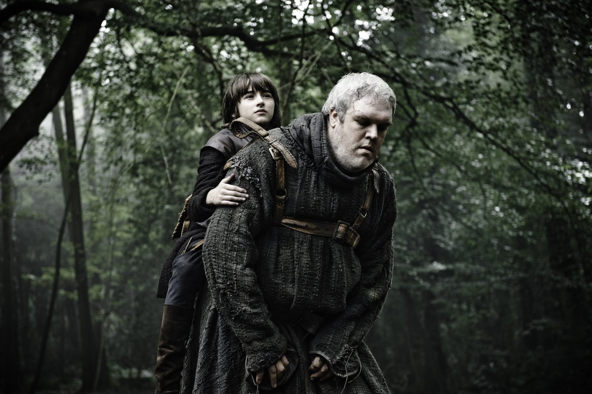 Game Of Thrones, Hodor (Game of Thrones), Bran Stark, 1080P, TV Show, Kristian Nairn, Isaac Hempstead-Wright, HD Wallpaper