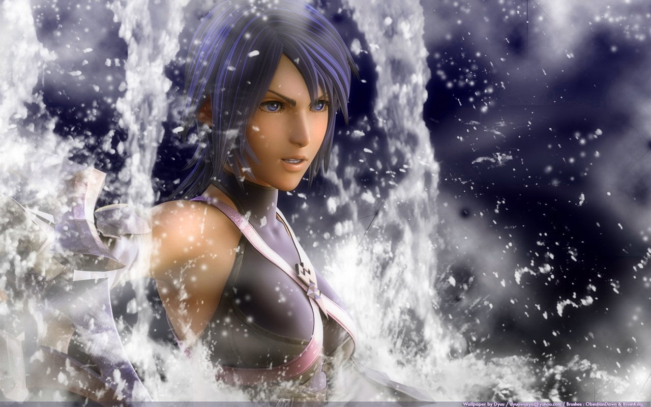 one person, Kingdom Hearts, teenager, fashion, beautiful woman, young women, headshot, black, portrait, hair, extreme weather, women, haired, females, beauty, HD Wallpaper