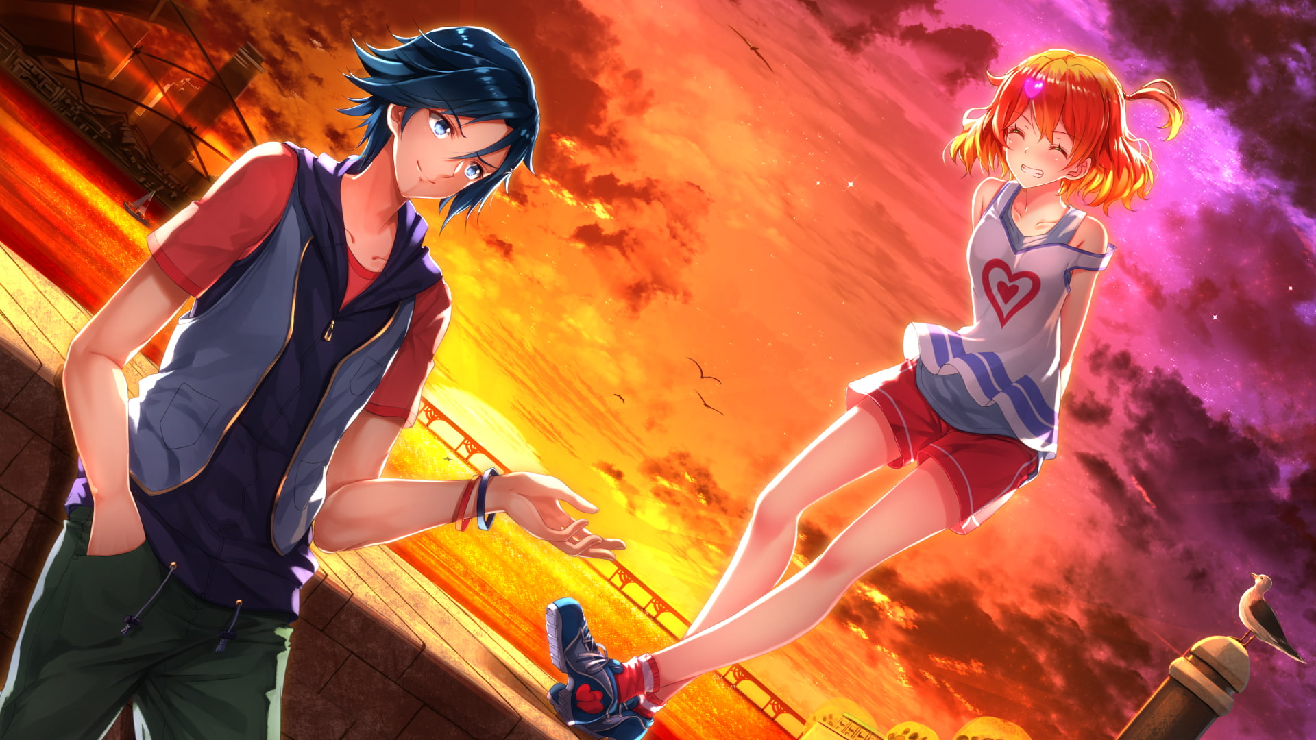 Hayate Immelmann, 1080P, Macross Delta, Anime, Freyja Wion, HD Wallpaper