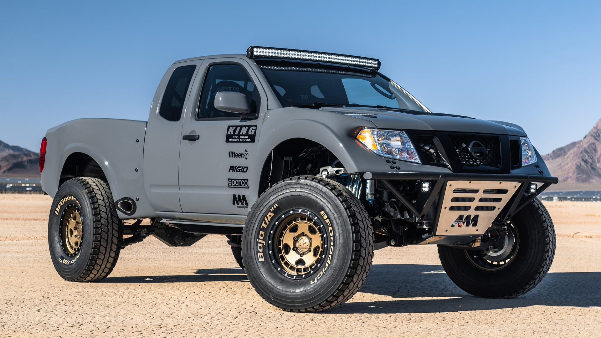 bumper, side, Nissan, SUV, machine, wheel, Nissan Frontier, car race, sand, Nissan Frontier Desert Runner Concept, race car, 1080P, the concept, car, HD Wallpaper