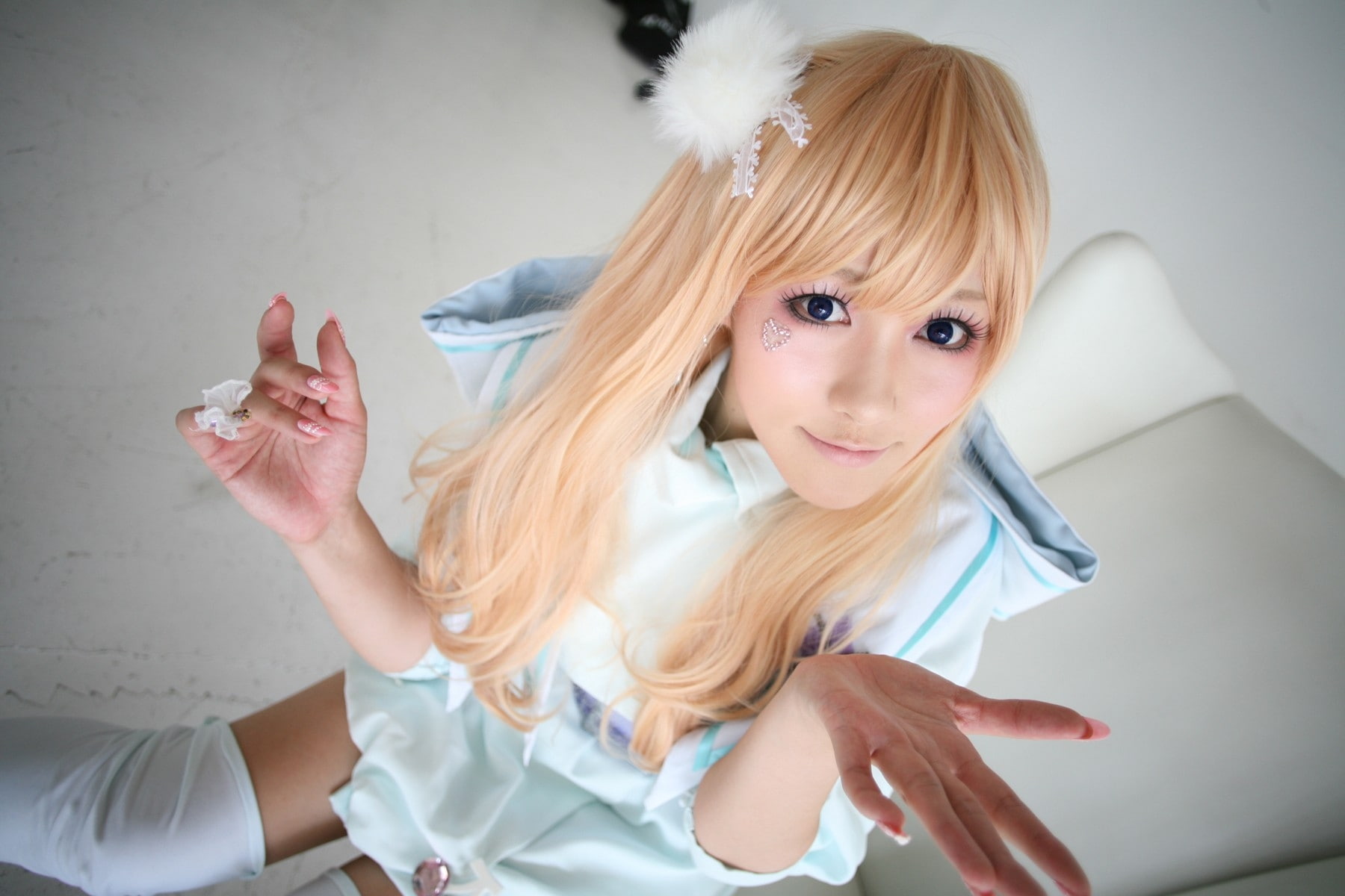 720P, macross, cosplay, anime, frontier, asians, art, women, sheryl, hd, nome, blondes, HD Wallpaper